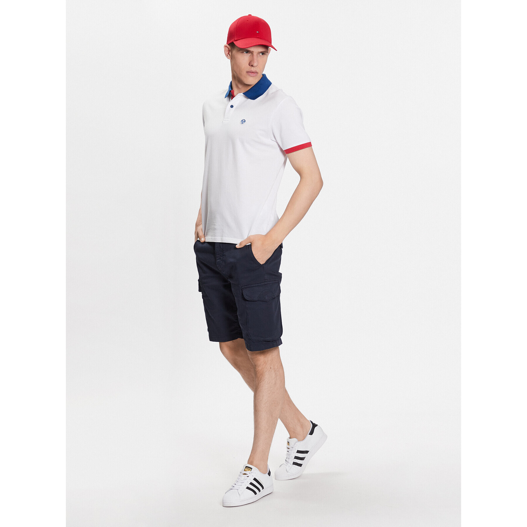 North Sails Polokošile 692398 Bílá Regular Fit - Pepit.cz