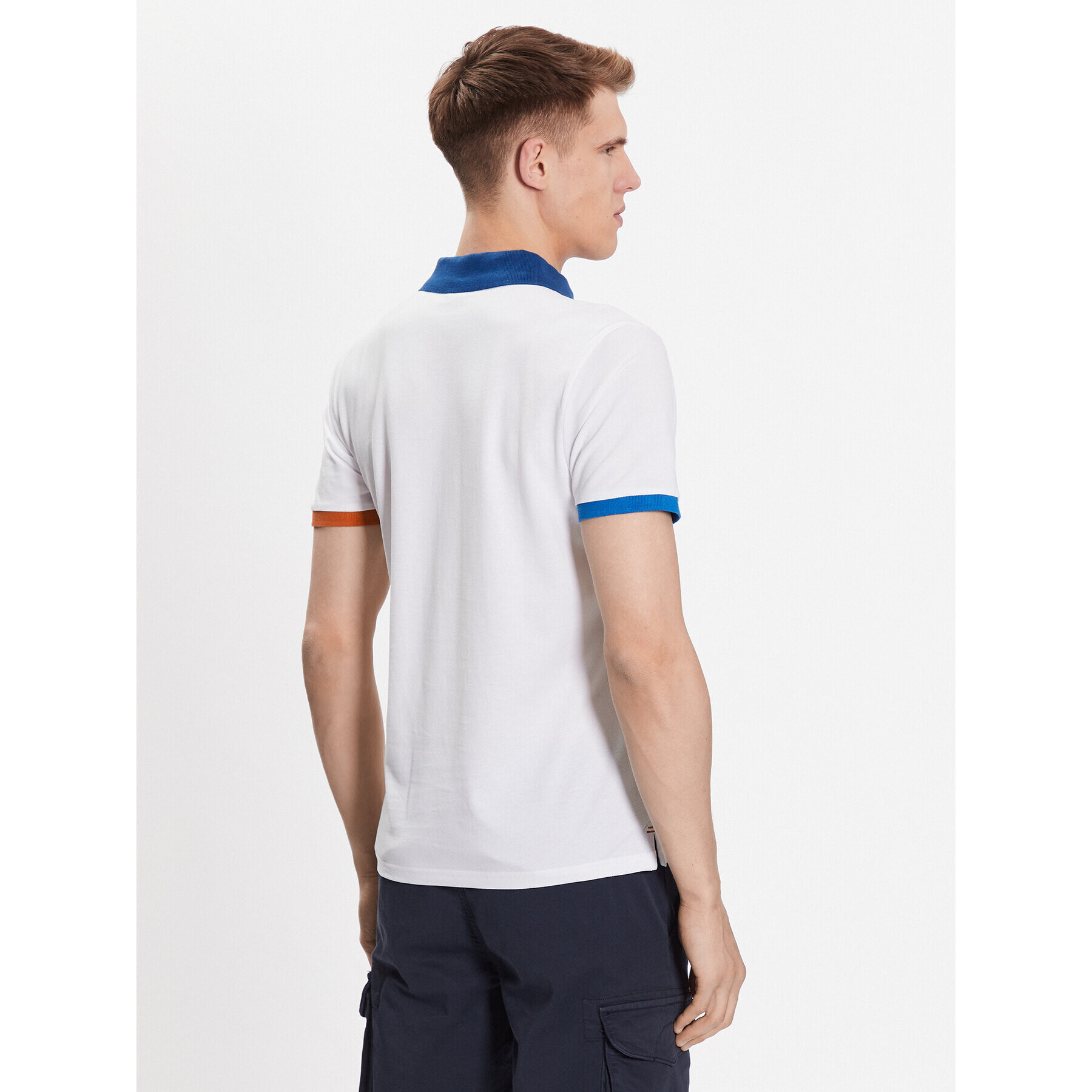 North Sails Polokošile 692398 Bílá Regular Fit - Pepit.cz