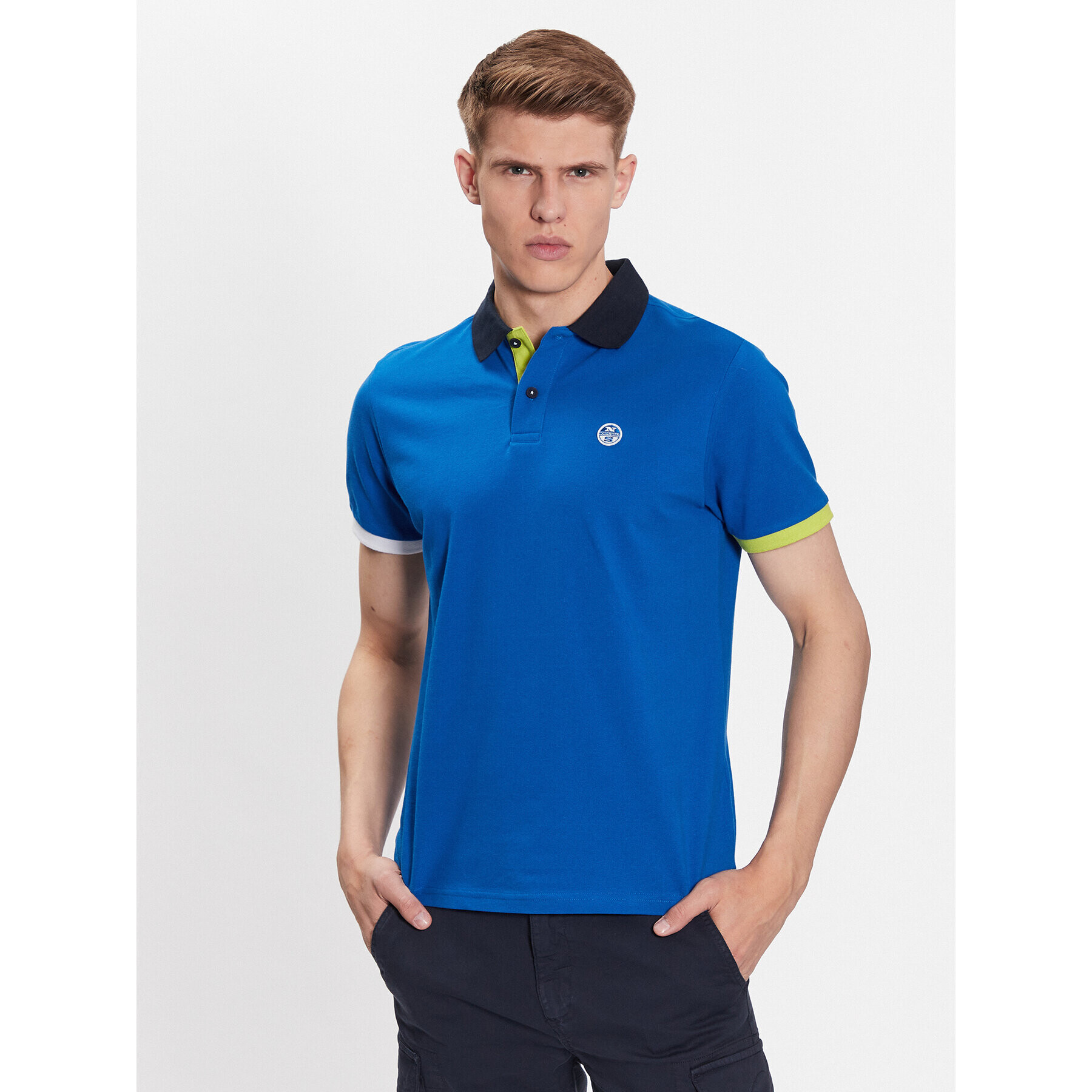 North Sails Polokošile 692398 Modrá Regular Fit - Pepit.cz