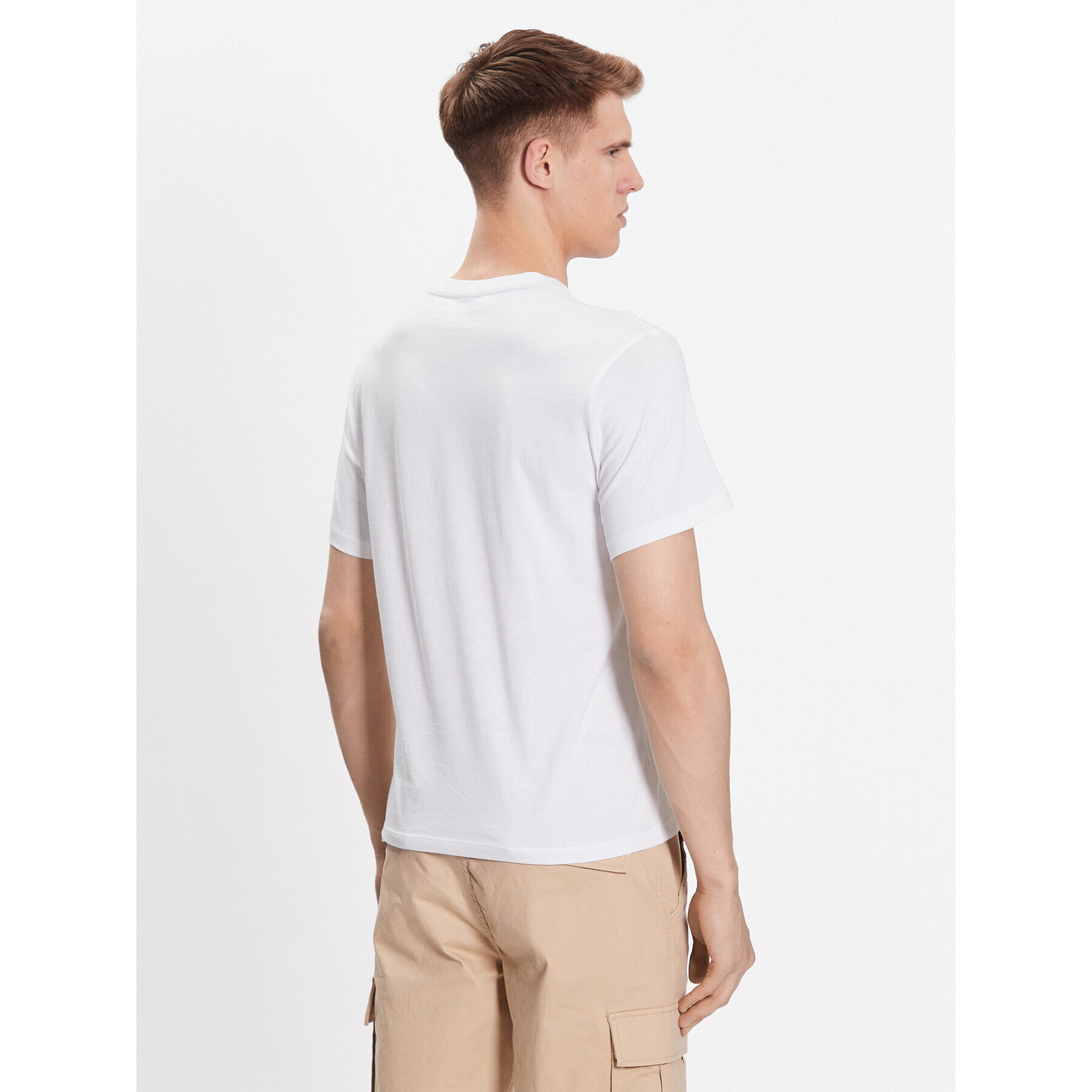 North Sails T-Shirt 692812 Bílá Regular Fit - Pepit.cz