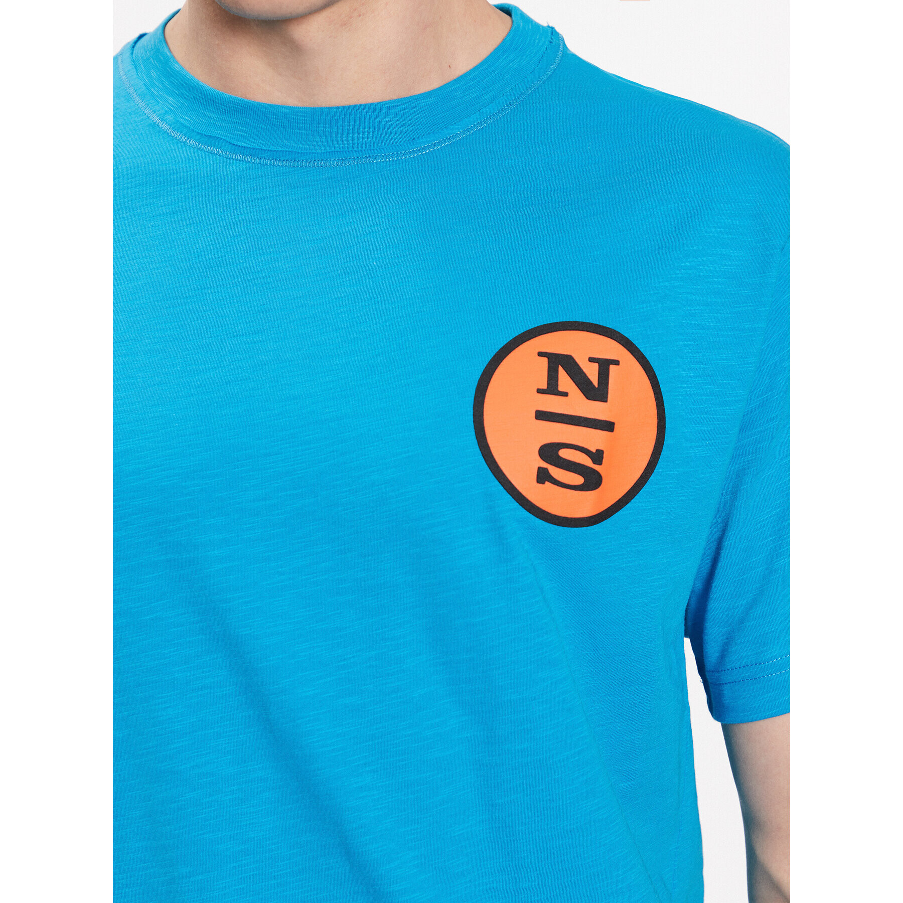 North Sails T-Shirt 692840 Modrá Regular Fit - Pepit.cz