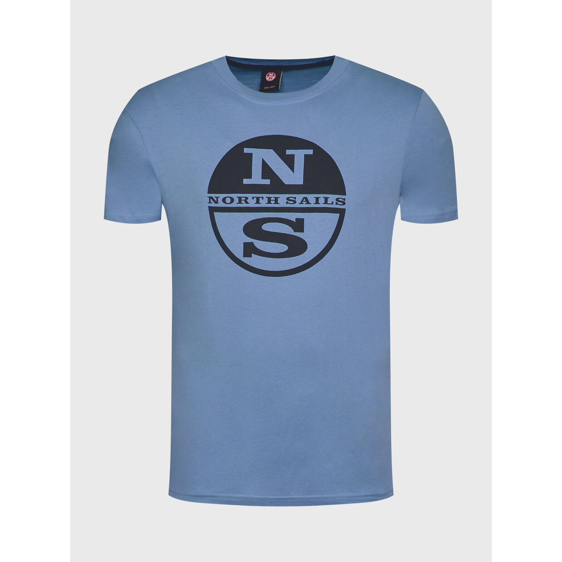 North Sails T-Shirt Graphic 692815 Modrá Regular Fit - Pepit.cz