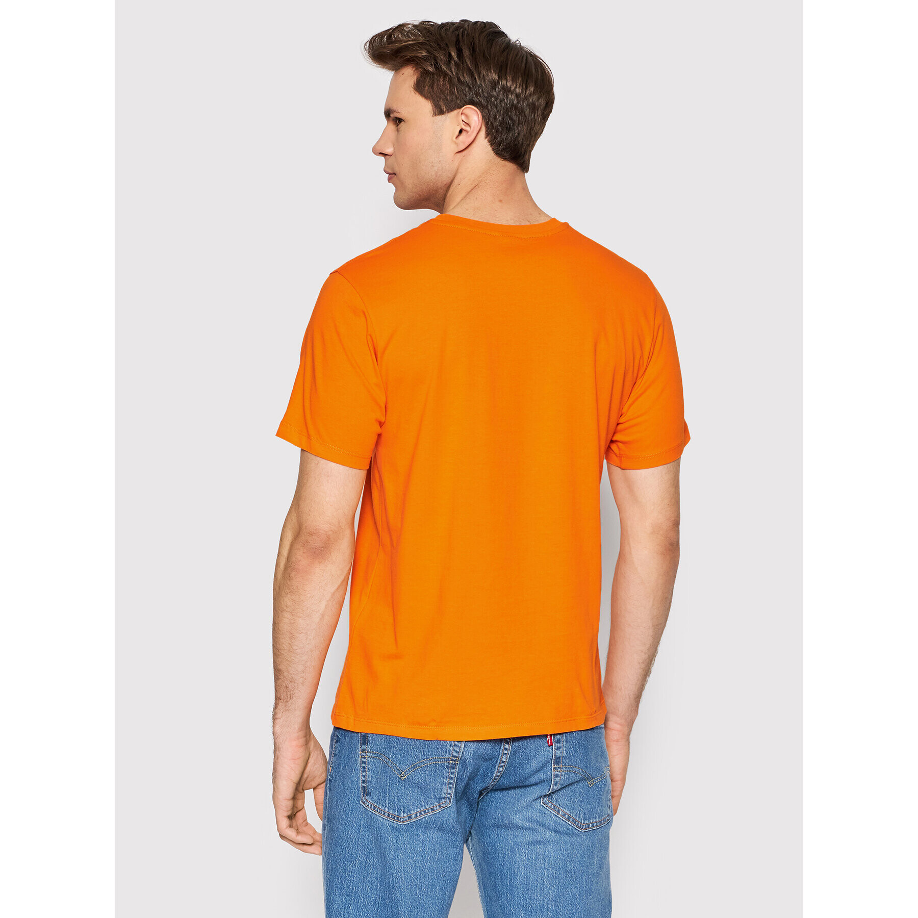 North Sails T-Shirt Logo 692791 Oranžová Regular Fit - Pepit.cz