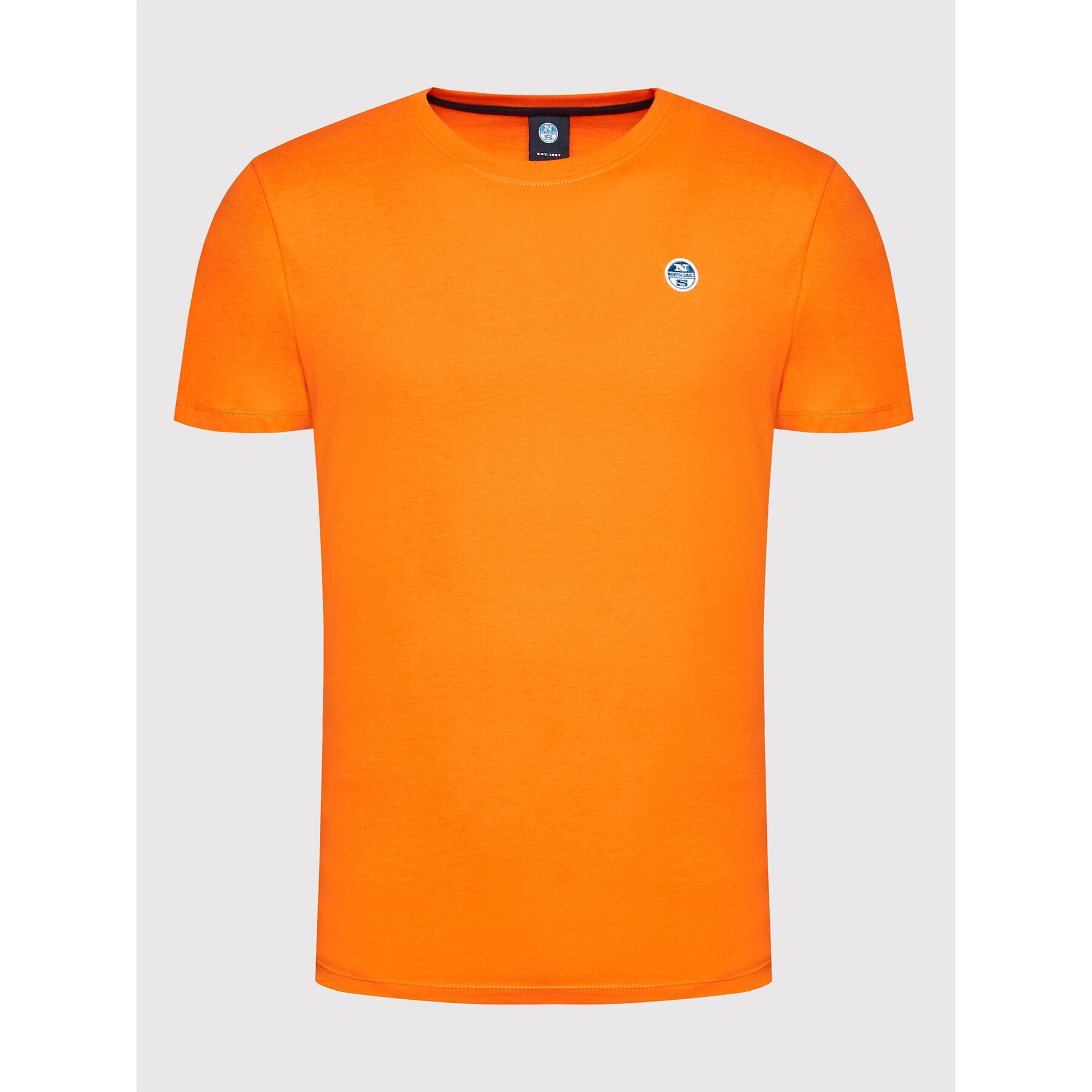 North Sails T-Shirt Logo 692791 Oranžová Regular Fit - Pepit.cz