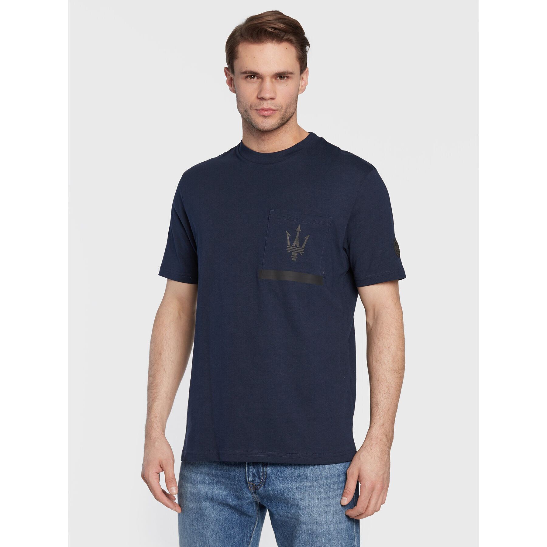 North Sails T-Shirt MASERATI 452311 Tmavomodrá Regular Fit - Pepit.cz