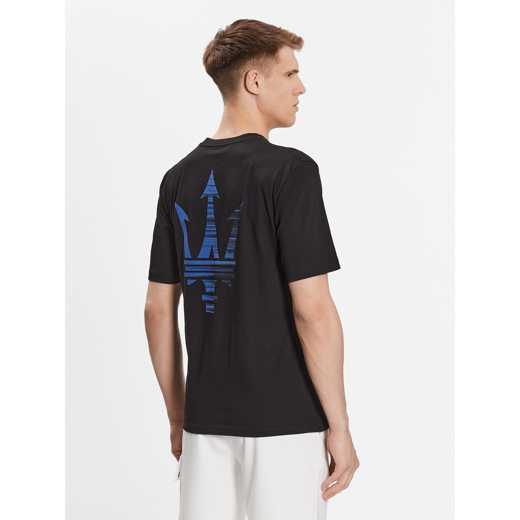 North Sails T-Shirt MASERATI 453011 Černá Regular Fit - Pepit.cz