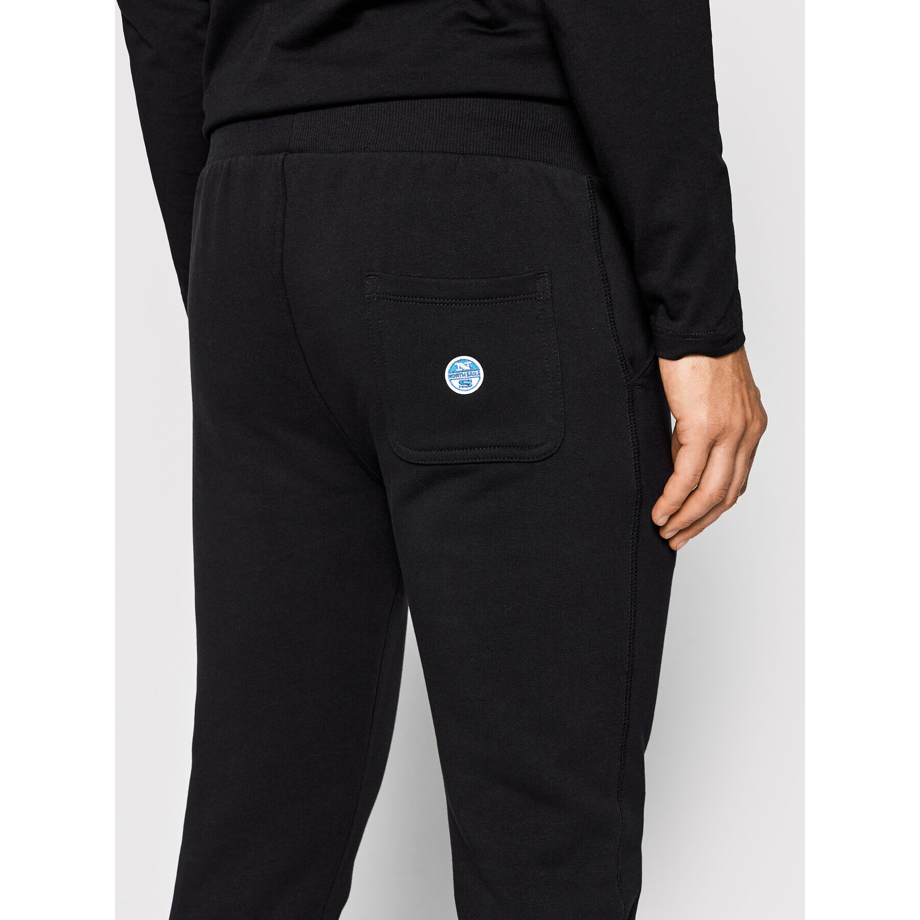 North Sails Teplákové kalhoty Jogging Bottoms 672905 Černá Regular Fit - Pepit.cz