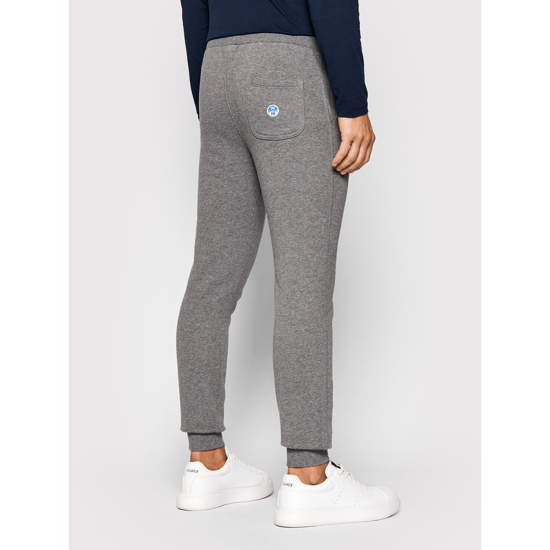 North Sails Teplákové kalhoty Jogging Bottoms 672905 Šedá Regular Fit - Pepit.cz