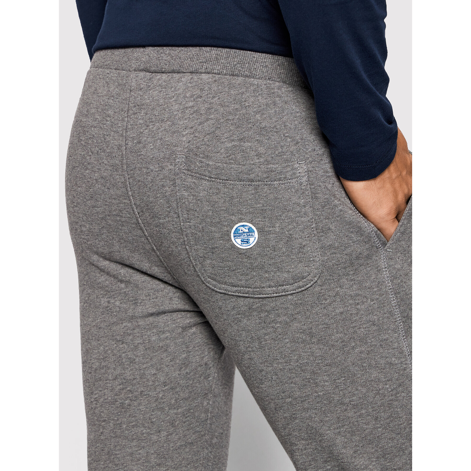 North Sails Teplákové kalhoty Jogging Bottoms 672905 Šedá Regular Fit - Pepit.cz