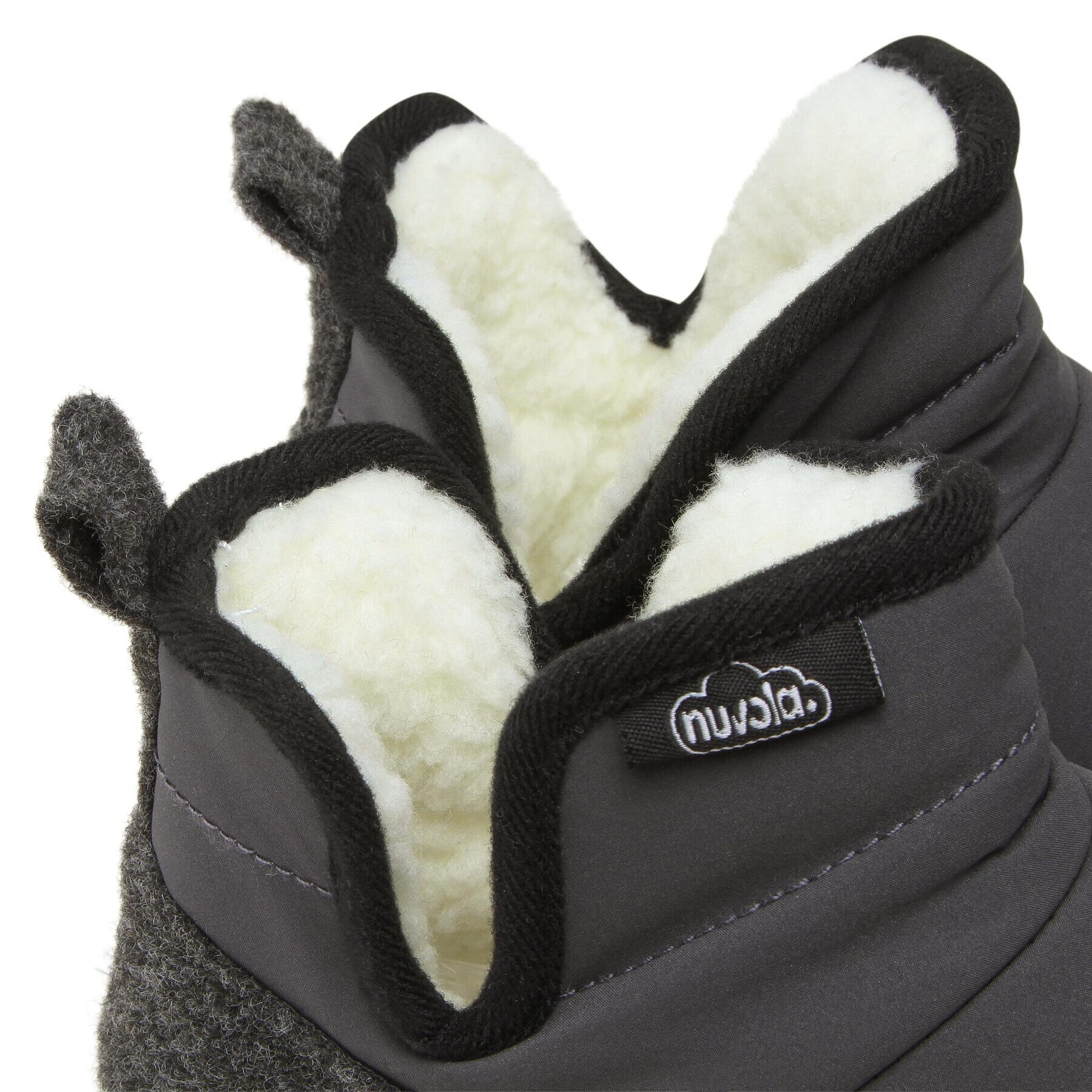 Nuvola Bačkory Boot New Wool UNBOW685 Šedá - Pepit.cz