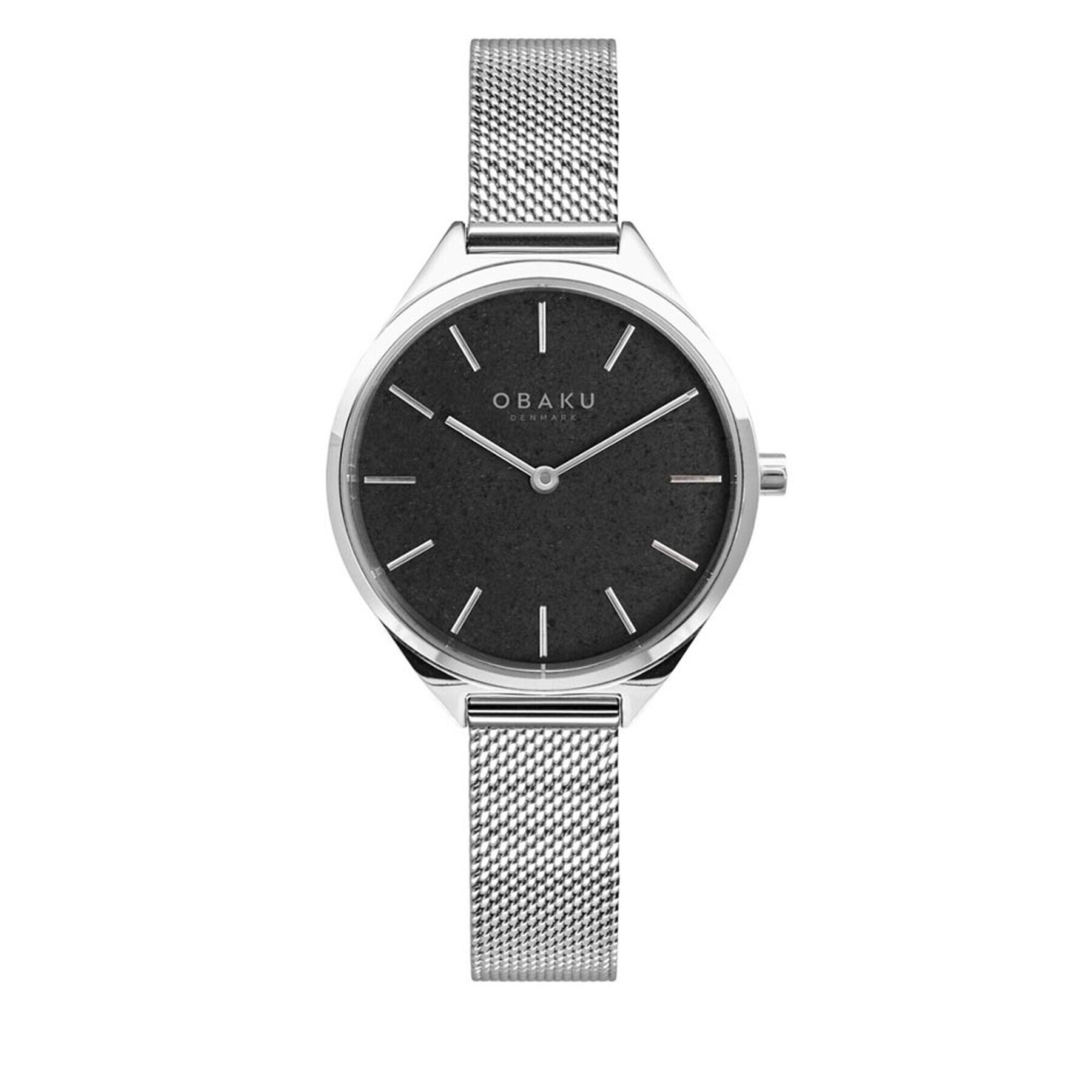 Obaku Hodinky Kaffe V257LHCNMC Stříbrná - Pepit.cz