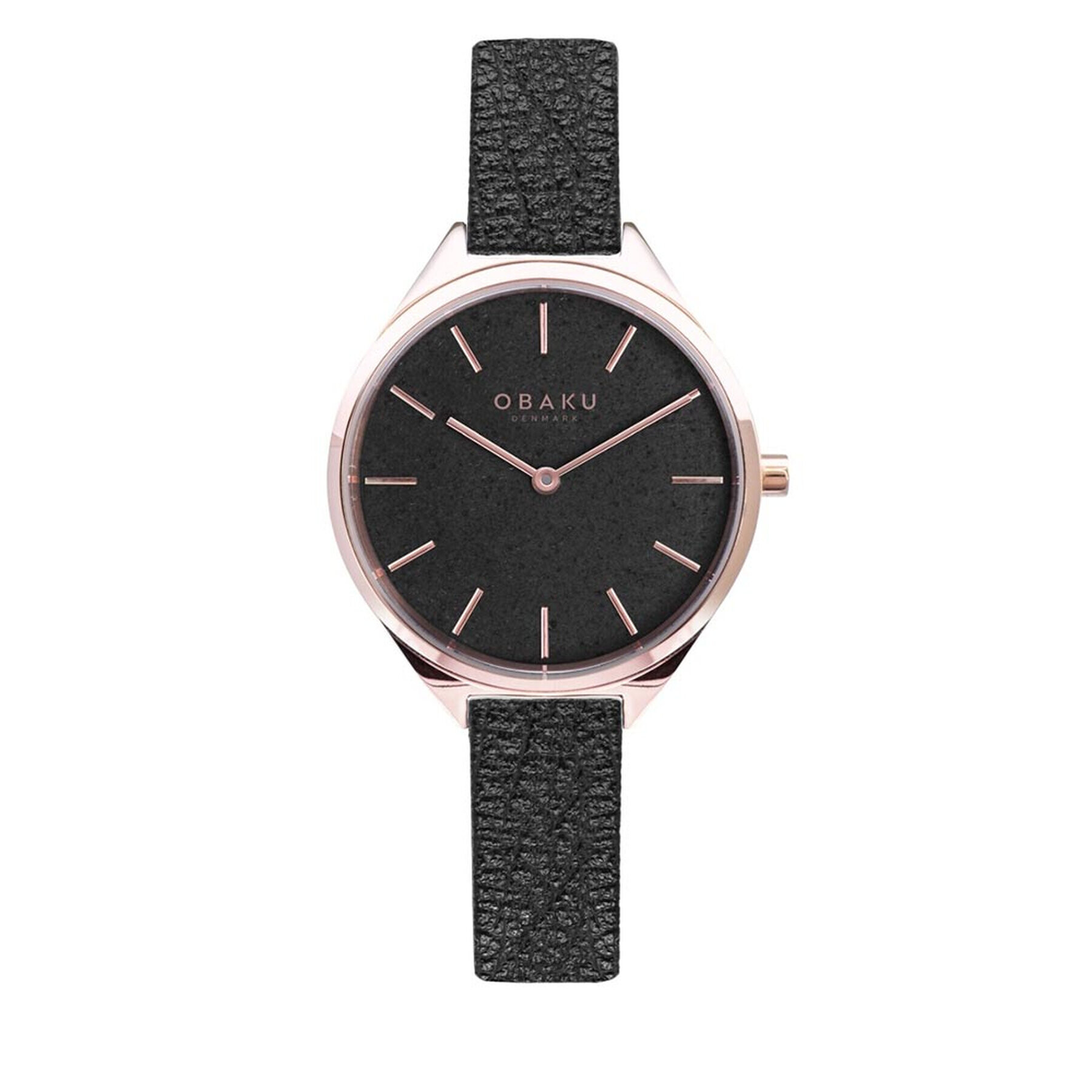 Obaku Hodinky Kaffe V257LHVNRB Černá - Pepit.cz