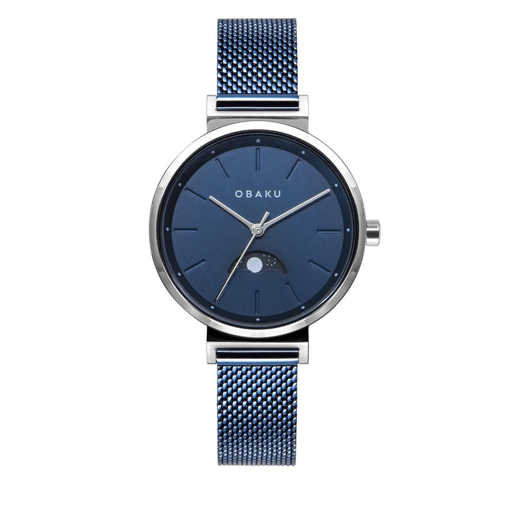 Obaku Hodinky V243LMCLML Tmavomodrá - Pepit.cz