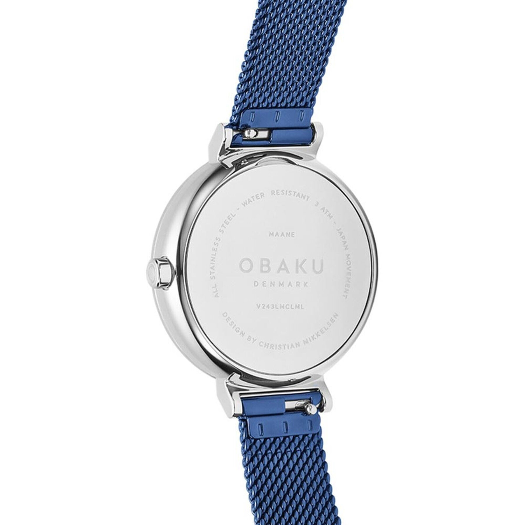 Obaku Hodinky V243LMCLML Tmavomodrá - Pepit.cz