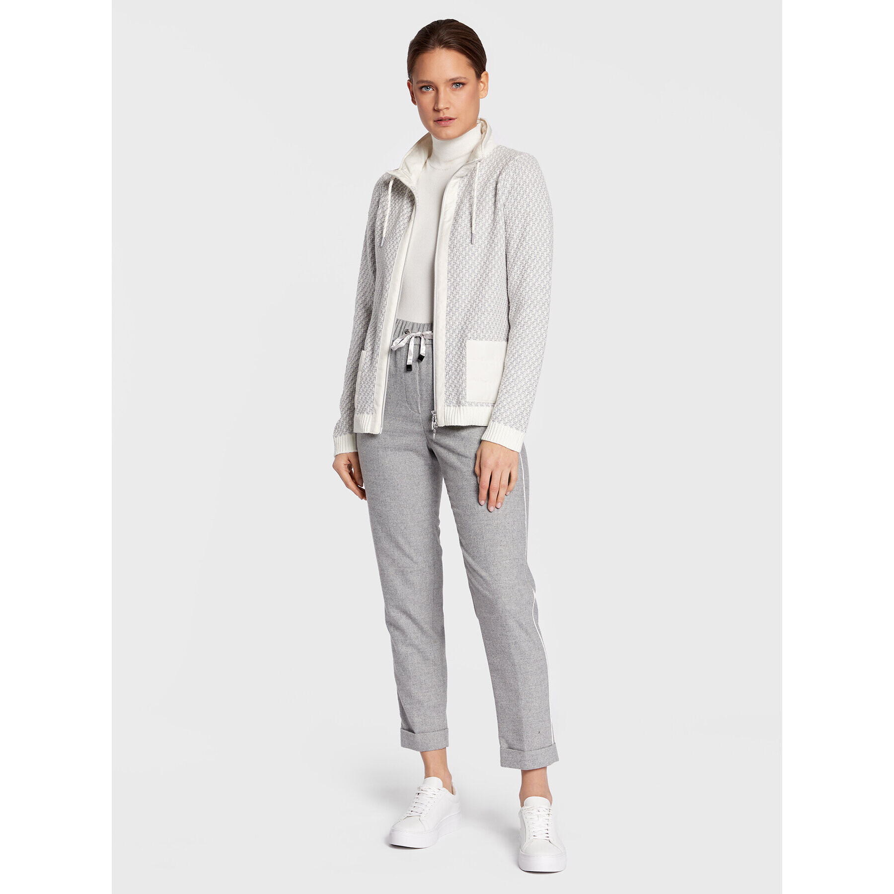 Olsen Mikina Comfy Code 11003891 Šedá Regular Fit - Pepit.cz