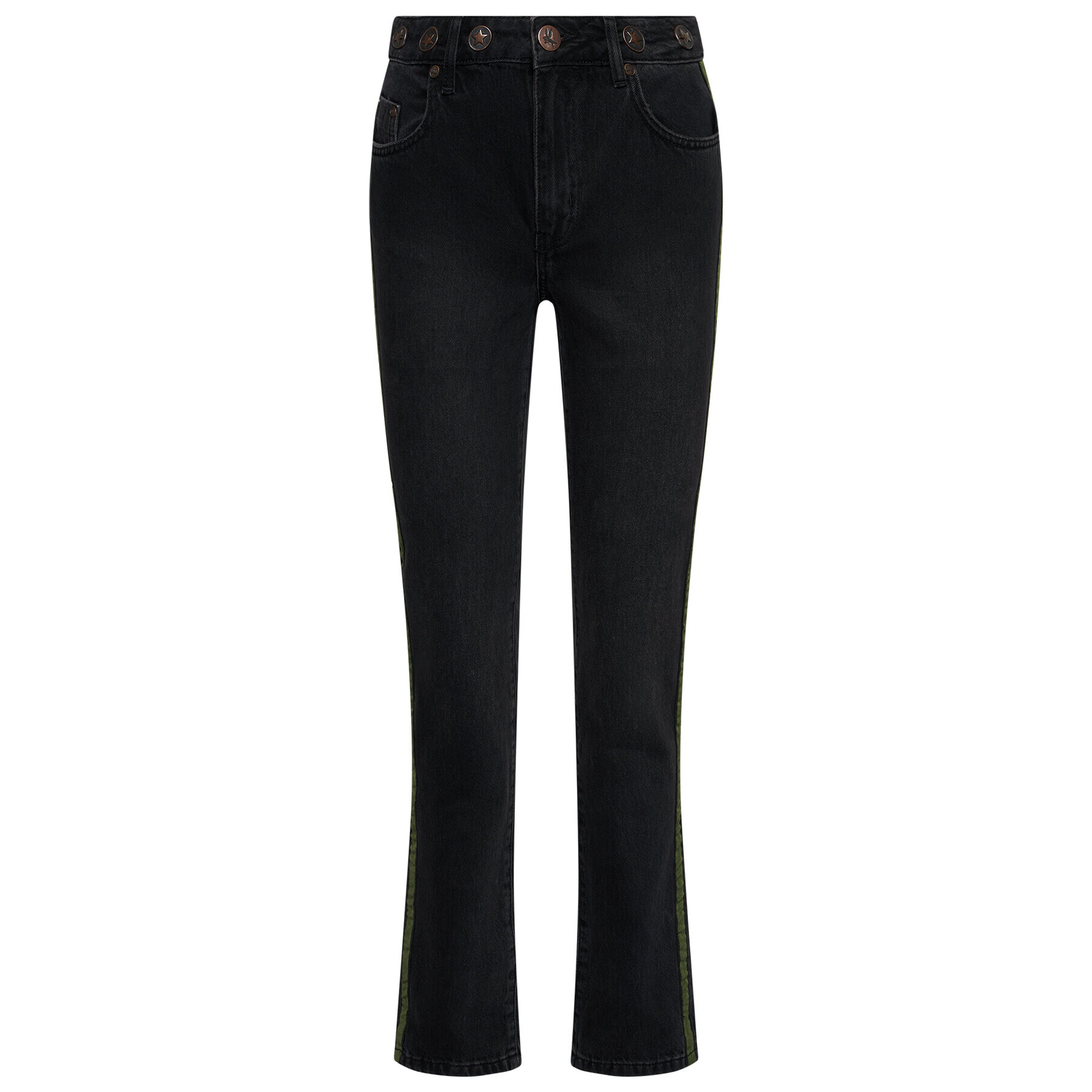 One Teaspoon Jeansy Awe Baggies 23166 Černá Relaxed Fit - Pepit.cz