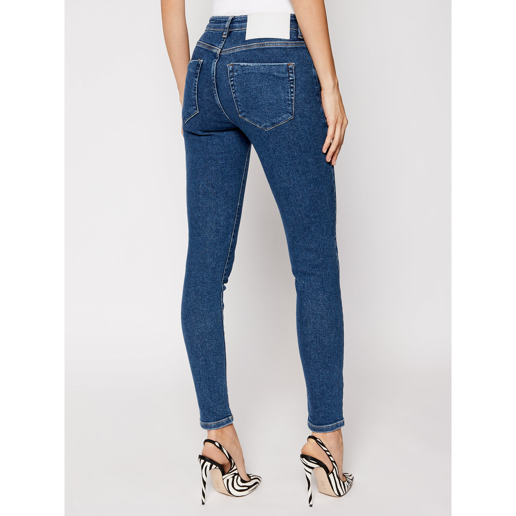 One Teaspoon Jeansy Freebirds 11 Hw 23667 Tmavomodrá Skinny Fit - Pepit.cz