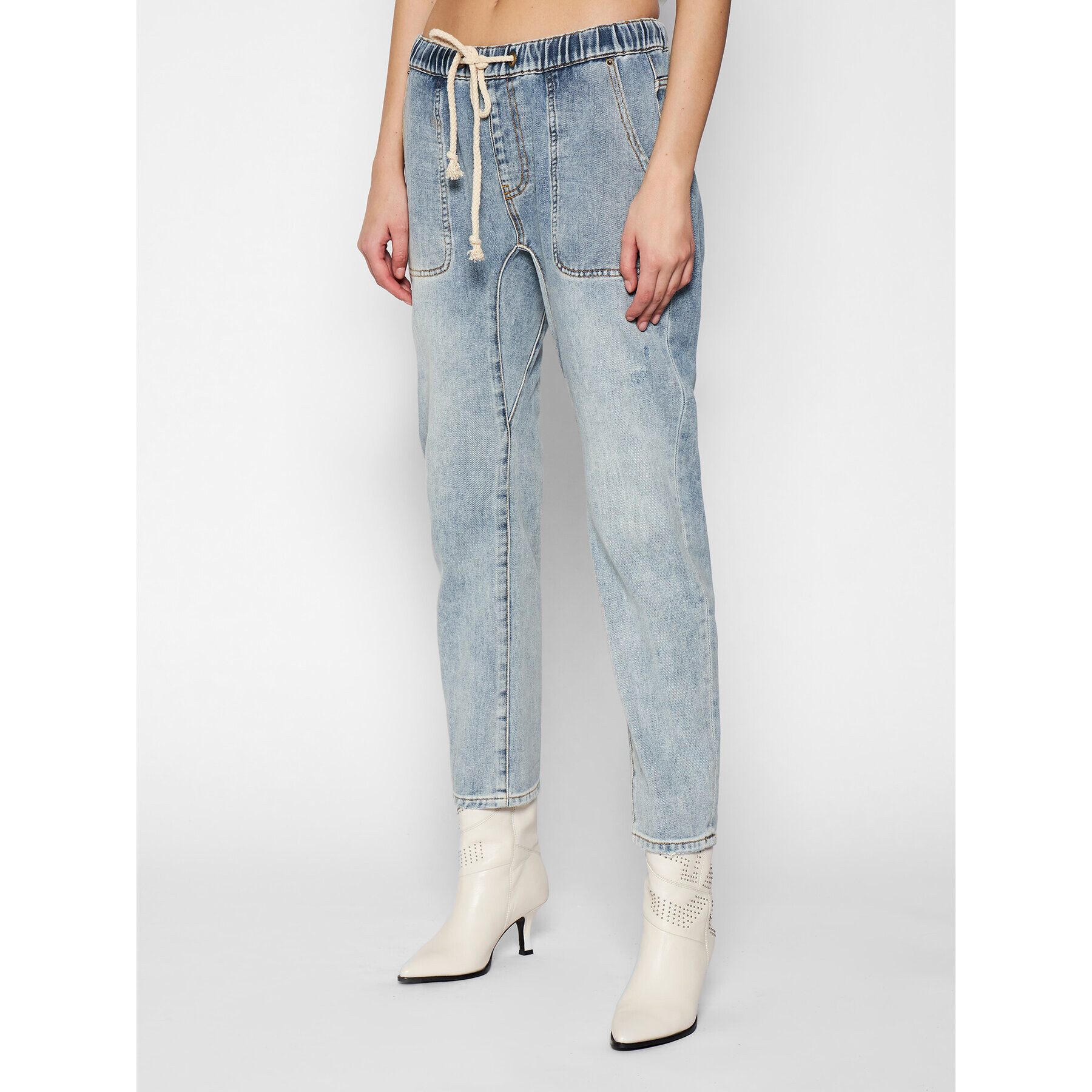 One Teaspoon Jeansy Shabbies 23180 Modrá Regular Fit - Pepit.cz