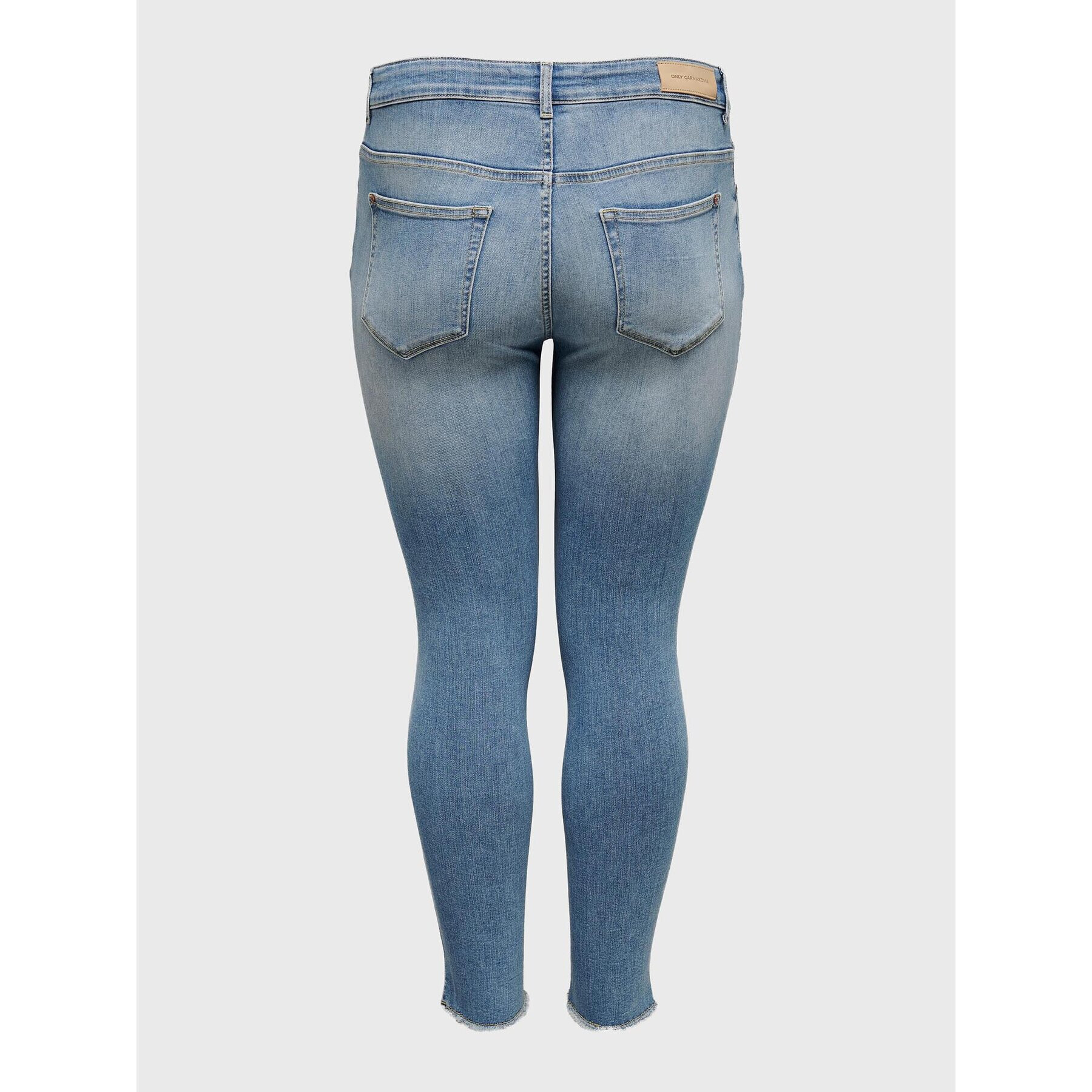 ONLY Carmakoma Jeansy 15198408 Modrá Skinny Fit - Pepit.cz