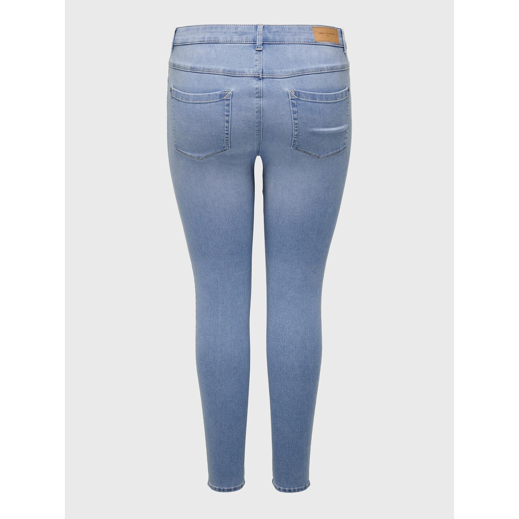 ONLY Carmakoma Jeansy 15199400 Modrá Skinny Fit - Pepit.cz