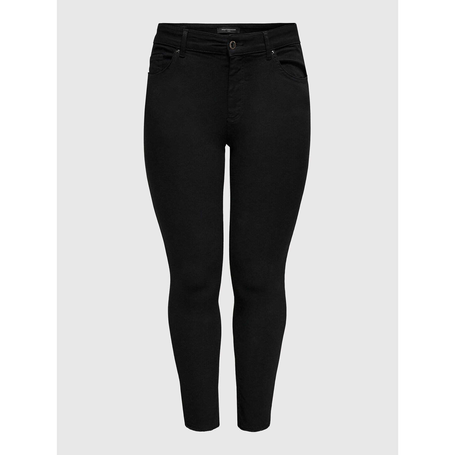 ONLY Carmakoma Jeansy Willy 15224615 Černá Skinny Fit - Pepit.cz