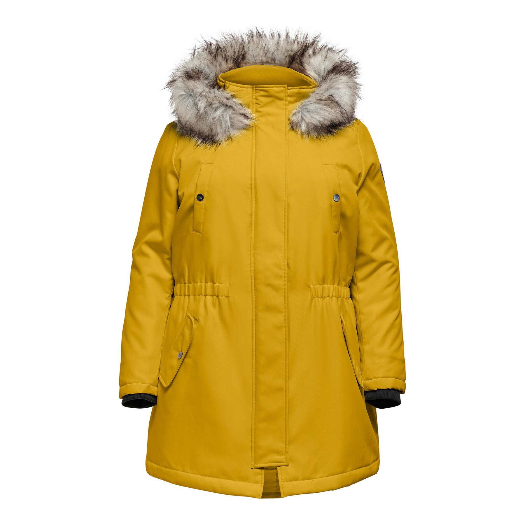 ONLY Carmakoma Parka Irena 15185999 Žlutá Regular Fit - Pepit.cz