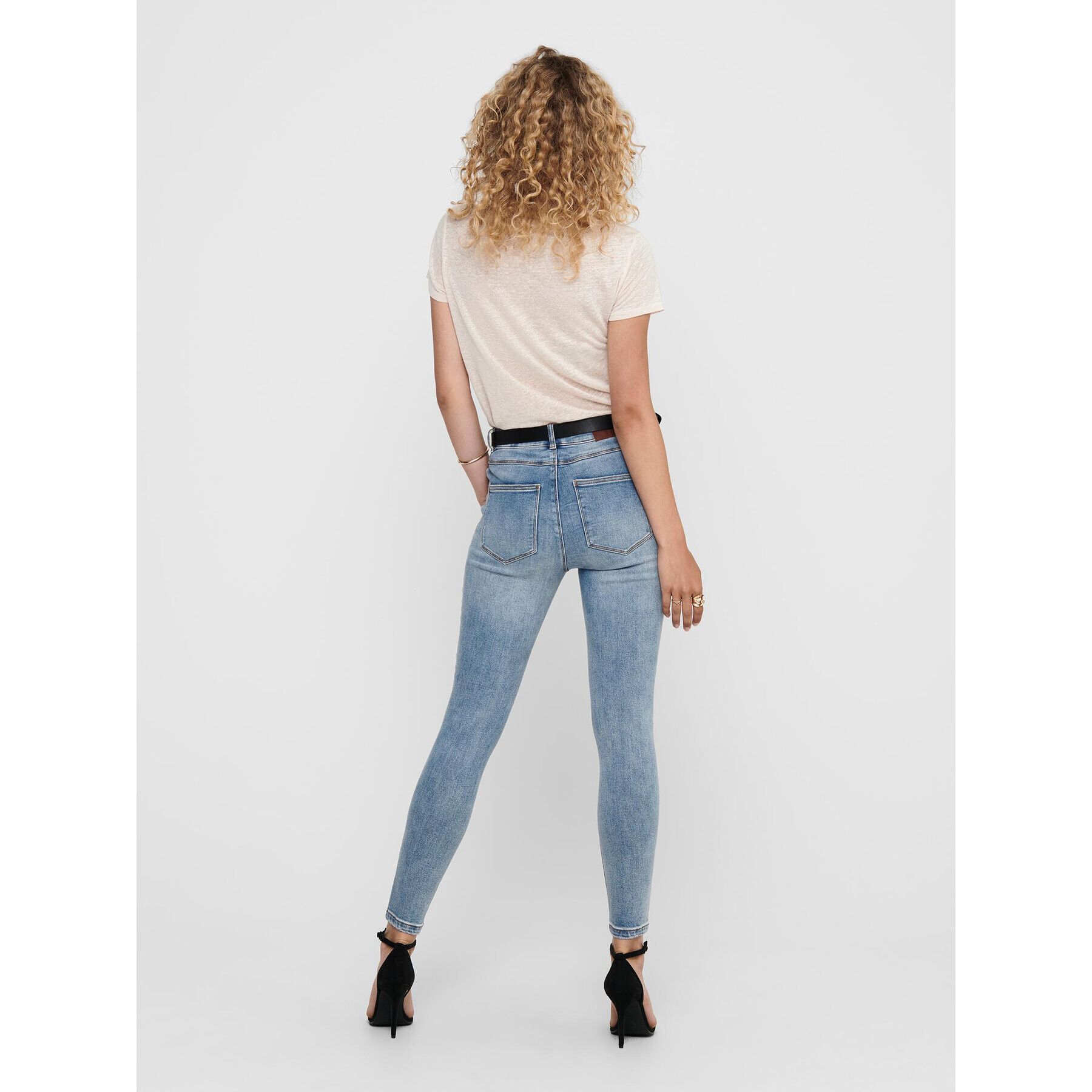 ONLY Jeansy 15173010 Modrá Skinny Fit - Pepit.cz