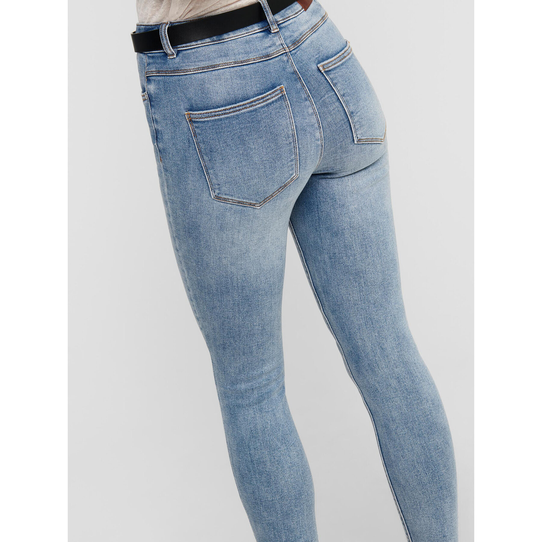 ONLY Jeansy 15173010 Modrá Skinny Fit - Pepit.cz