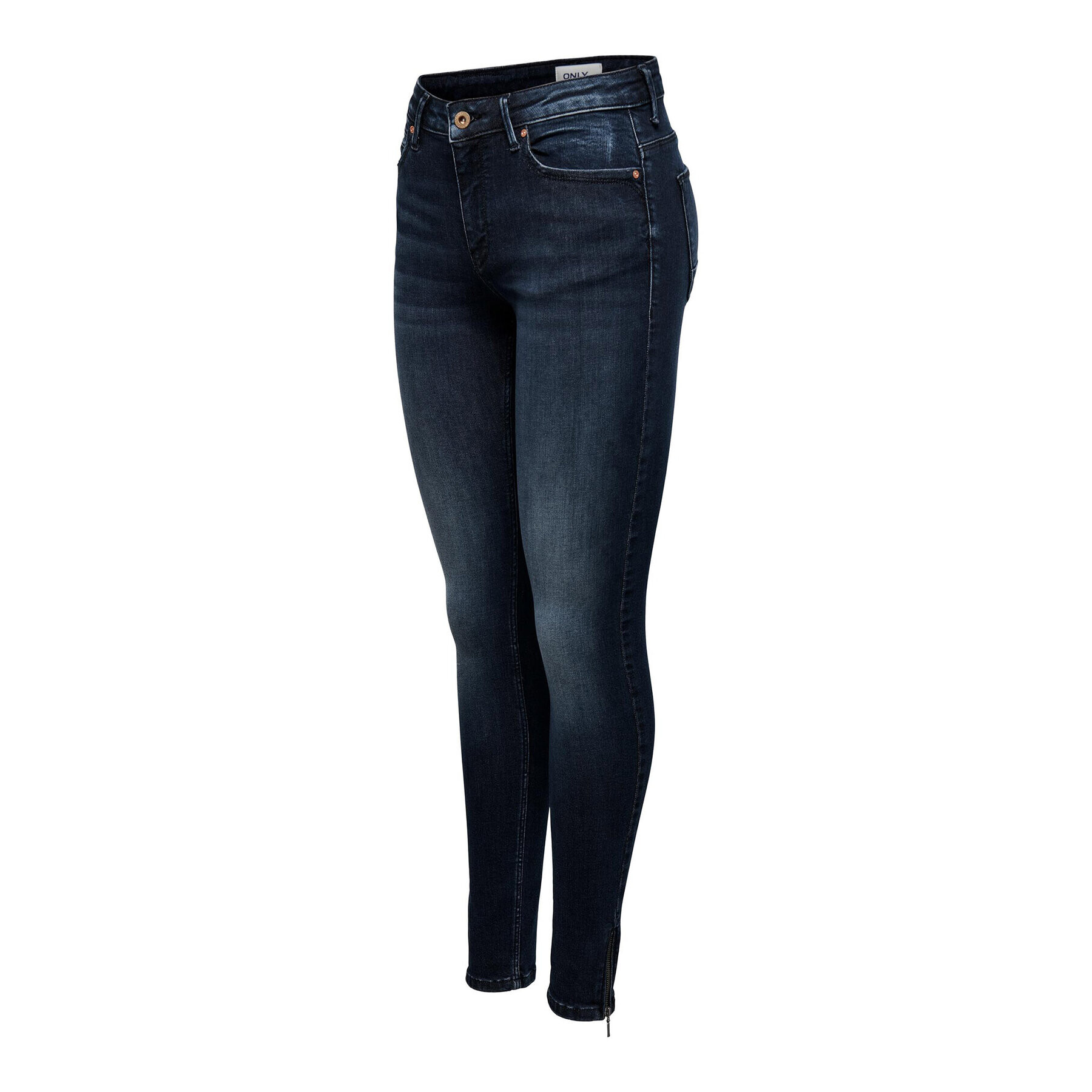 ONLY Jeansy 15209349 Tmavomodrá Skinny Fit - Pepit.cz