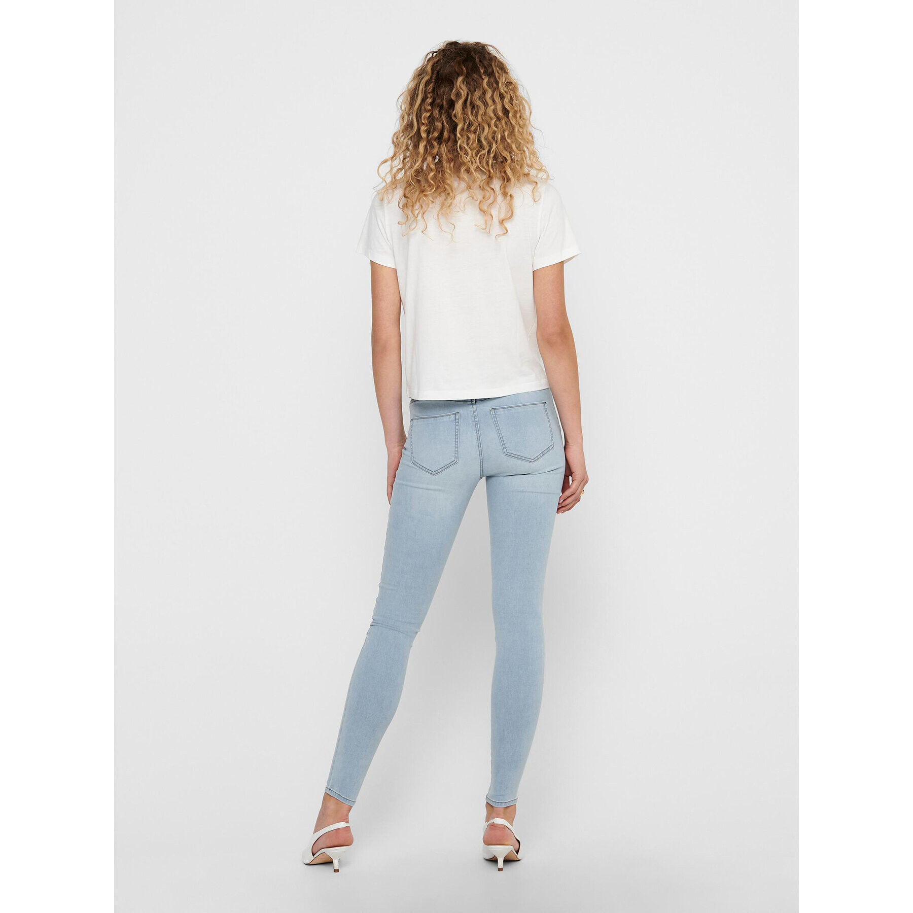 ONLY Jeansy 15223166 Modrá Skinny Fit - Pepit.cz