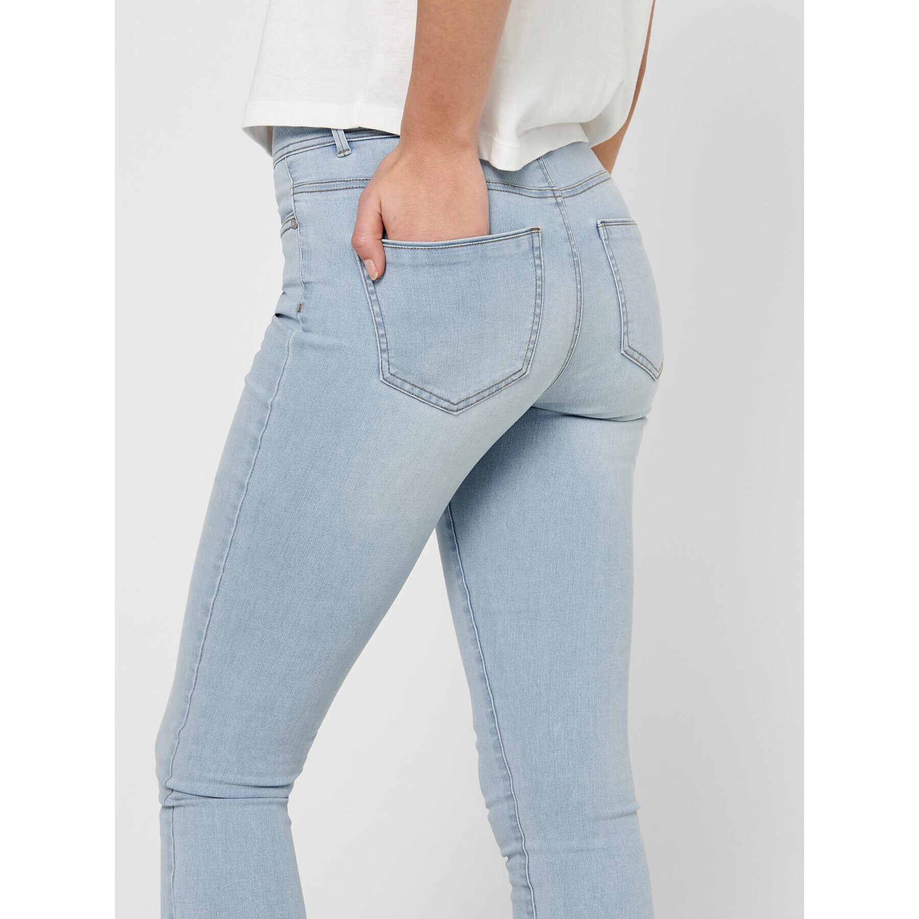 ONLY Jeansy 15223166 Modrá Skinny Fit - Pepit.cz