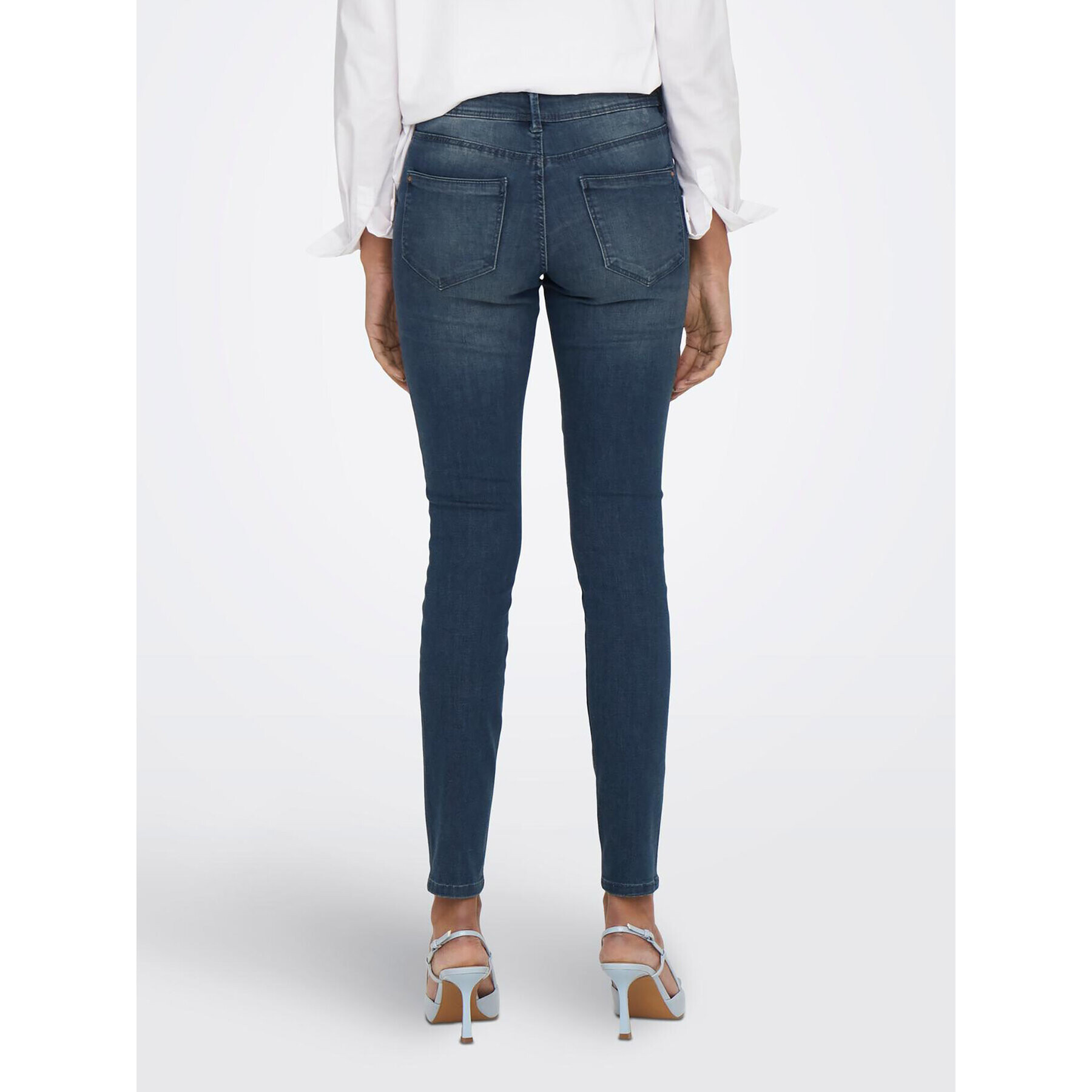 ONLY Jeansy 15233288 Modrá Skinny Fit - Pepit.cz