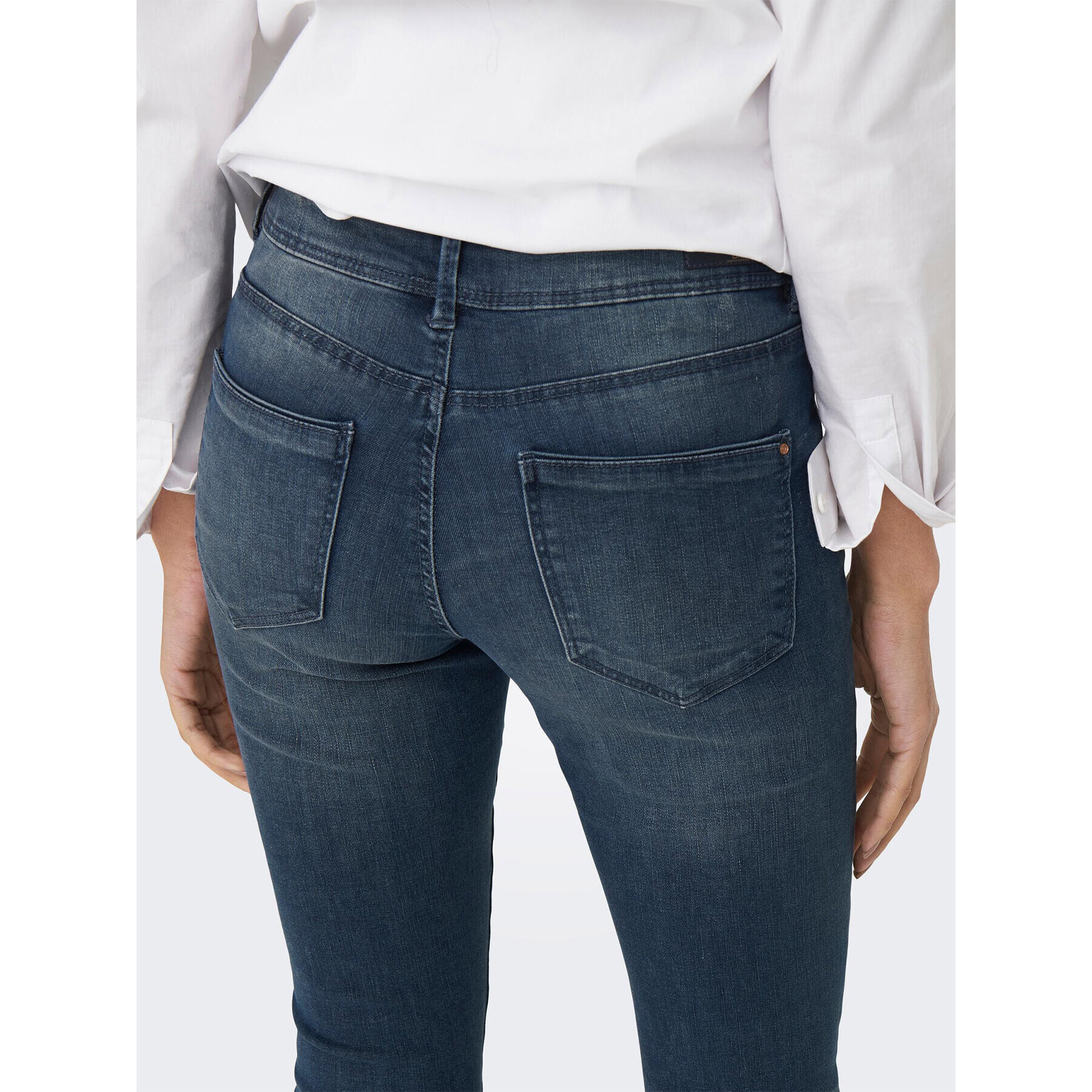 ONLY Jeansy 15233288 Modrá Skinny Fit - Pepit.cz