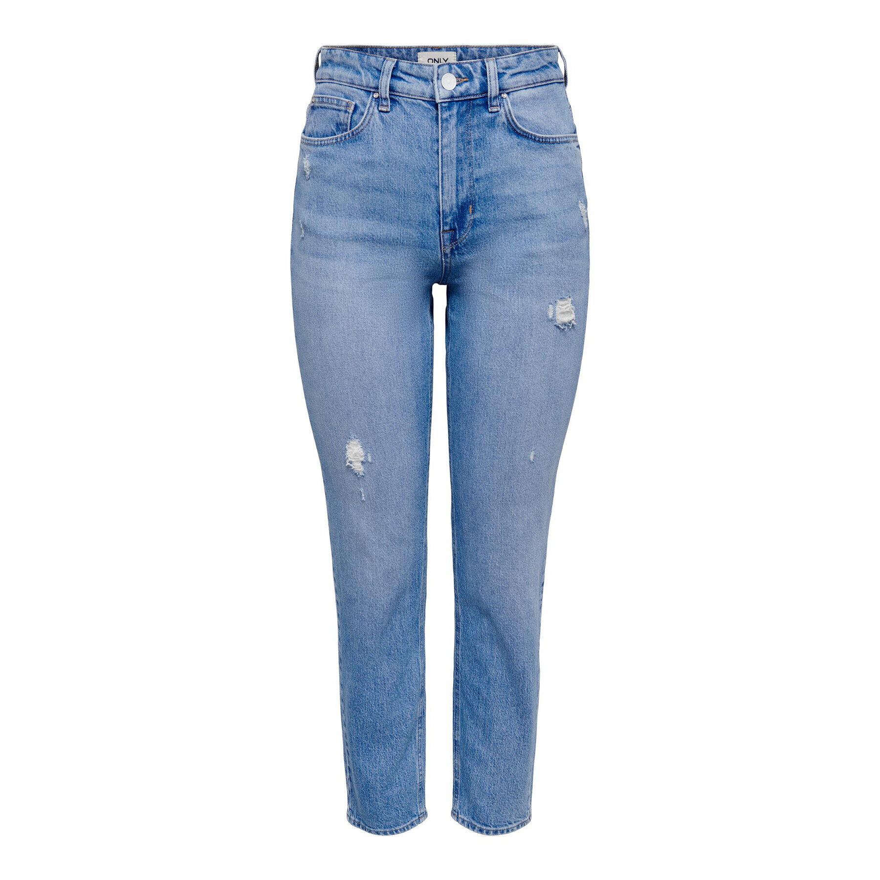 ONLY Jeansy 15249500 Modrá Straight Fit - Pepit.cz