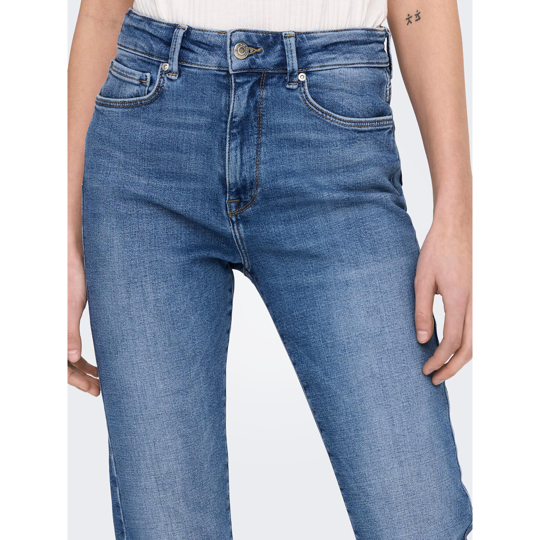 ONLY Jeansy 15283925 Modrá Skinny Fit - Pepit.cz