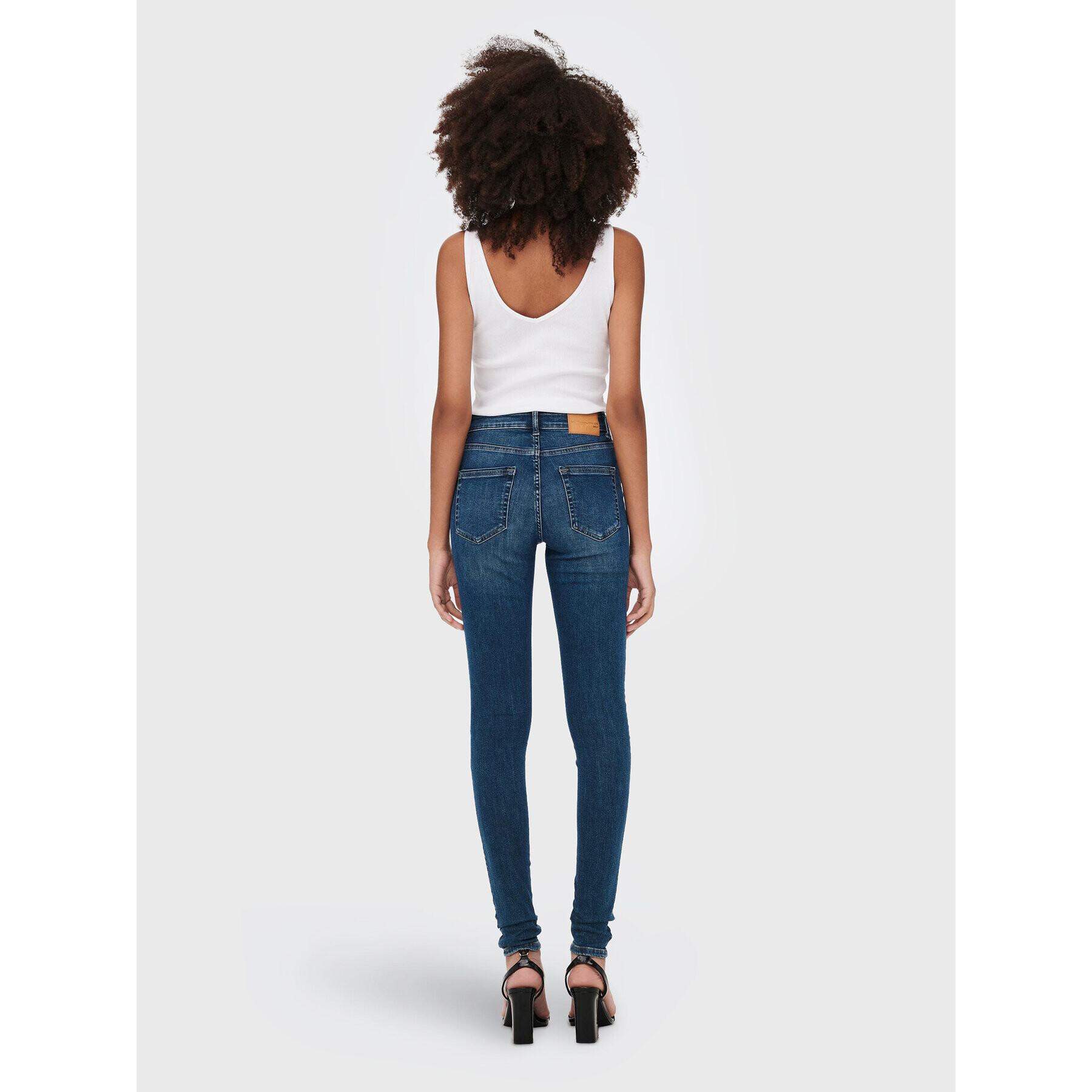 ONLY Jeansy Blush 15260848 Modrá Skinny Fit - Pepit.cz