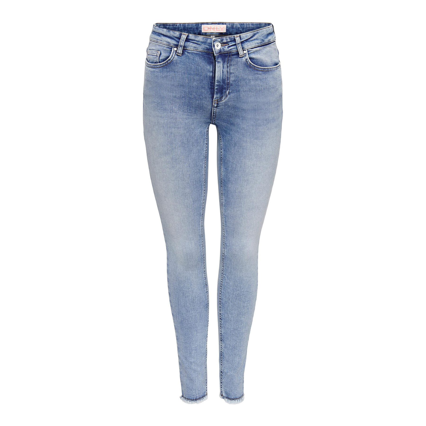 ONLY Jeansy Blush 15263454 Modrá Skinny Fit - Pepit.cz