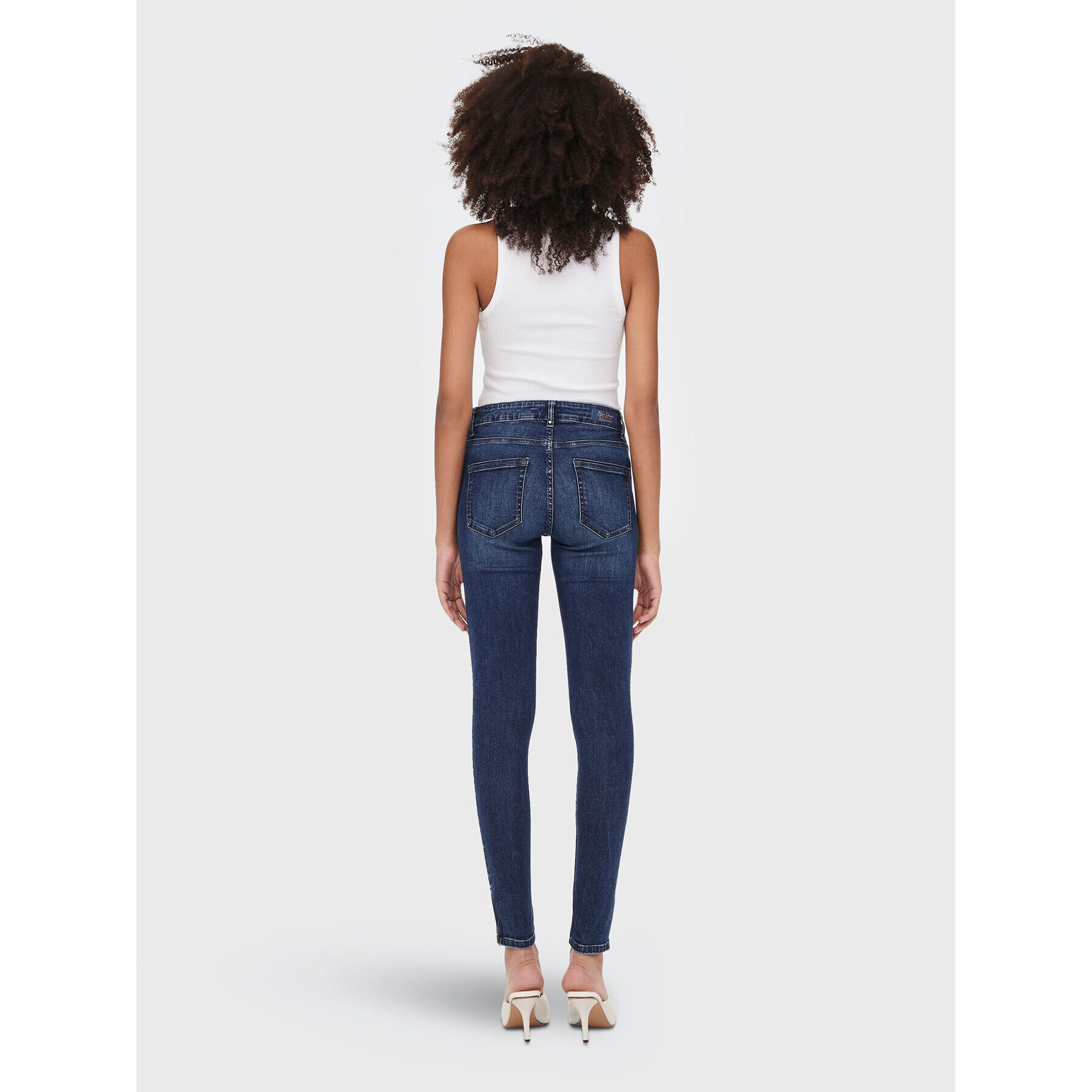 ONLY Jeansy Blush 15277811 Modrá Skinny Fit - Pepit.cz