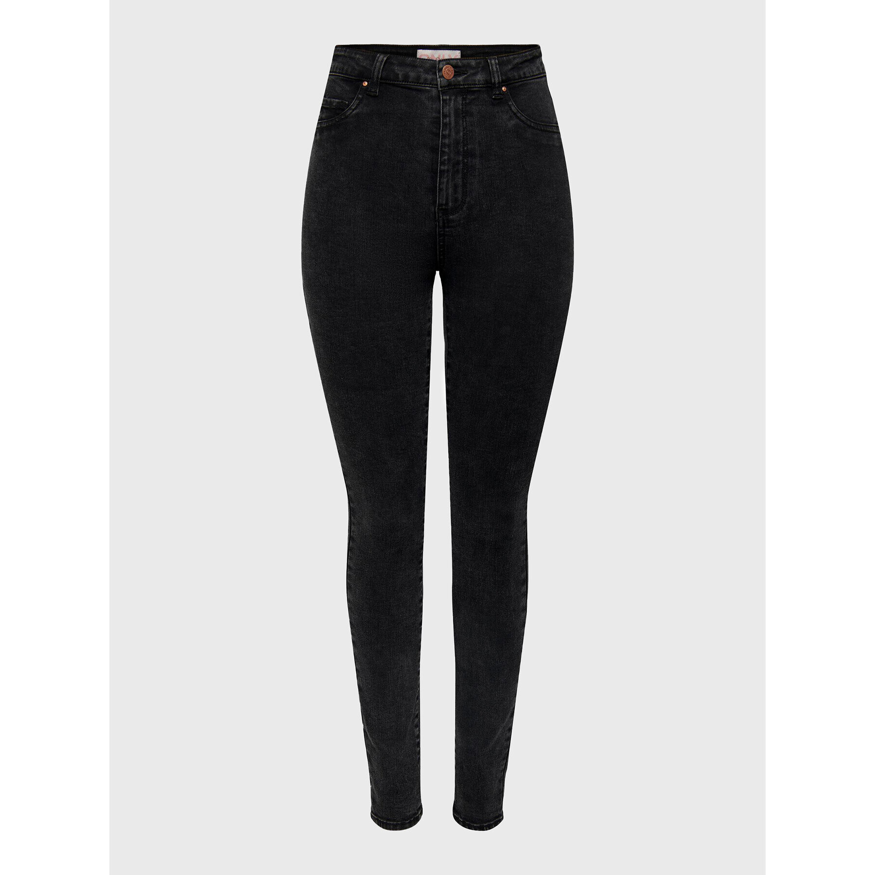 ONLY Jeansy Rain 15264015 Černá Skinny Fit - Pepit.cz