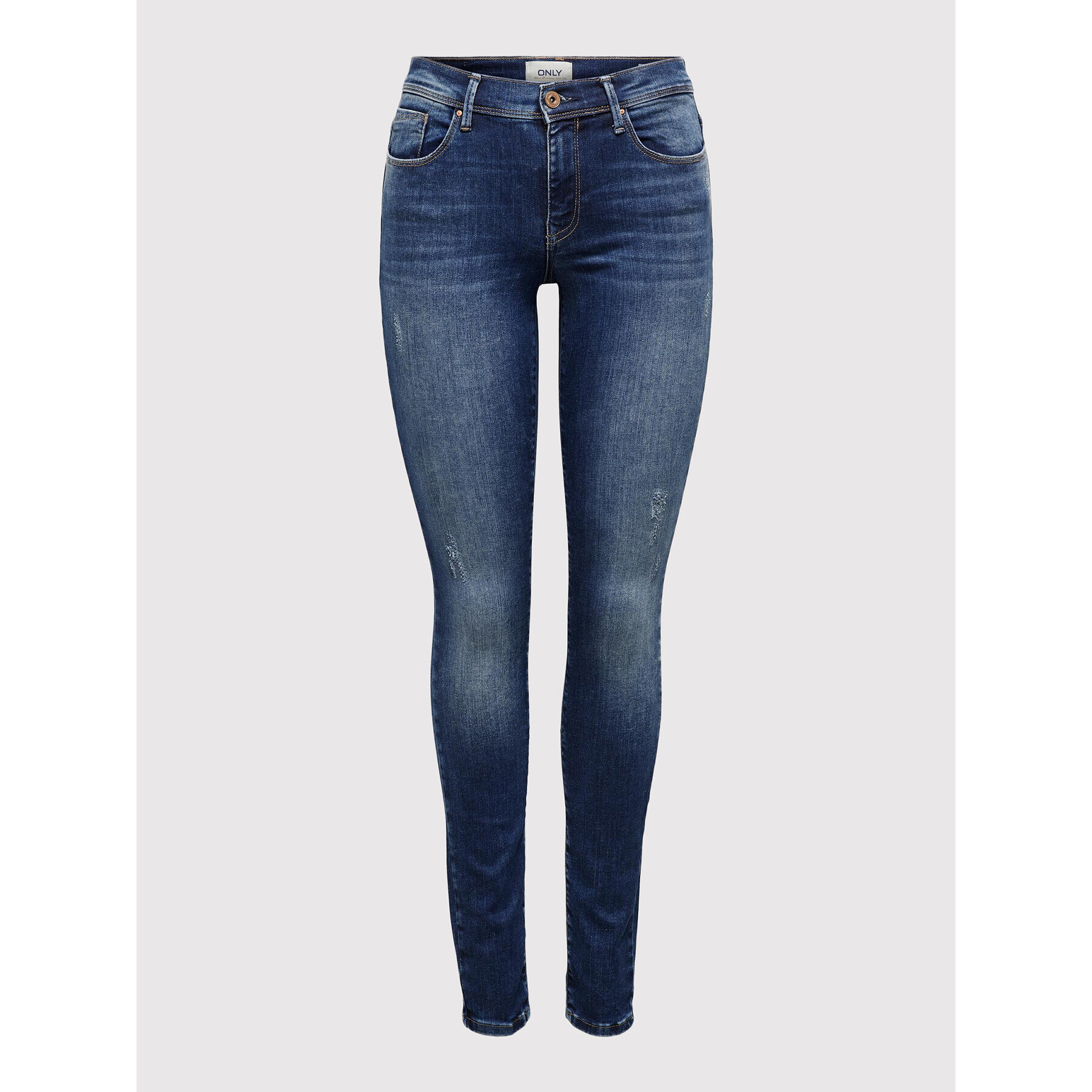 ONLY Jeansy Shape 15159137 Tmavomodrá Skinny Fit - Pepit.cz