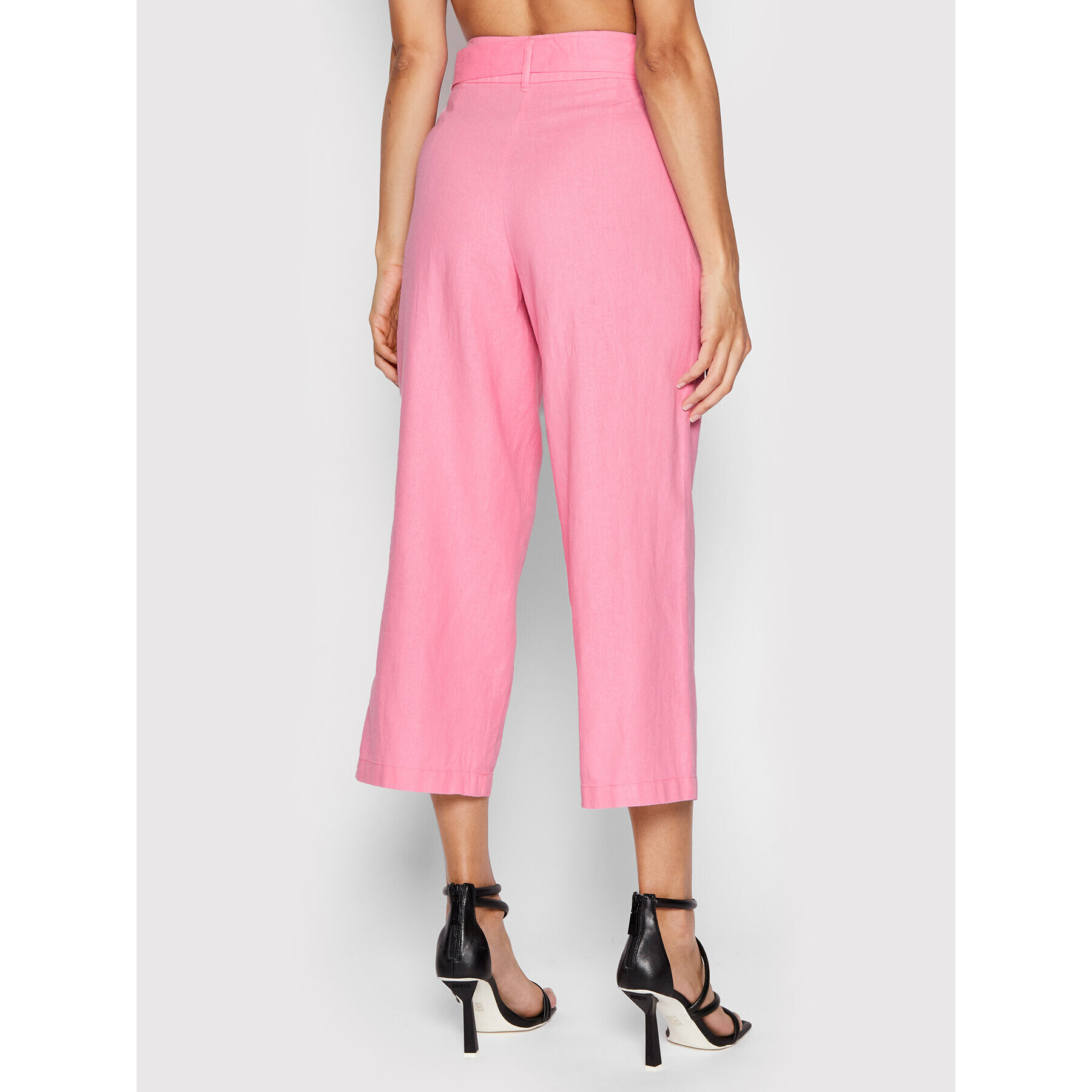 ONLY Kalhoty culottes Caro 15255128 Růžová Regular Fit - Pepit.cz