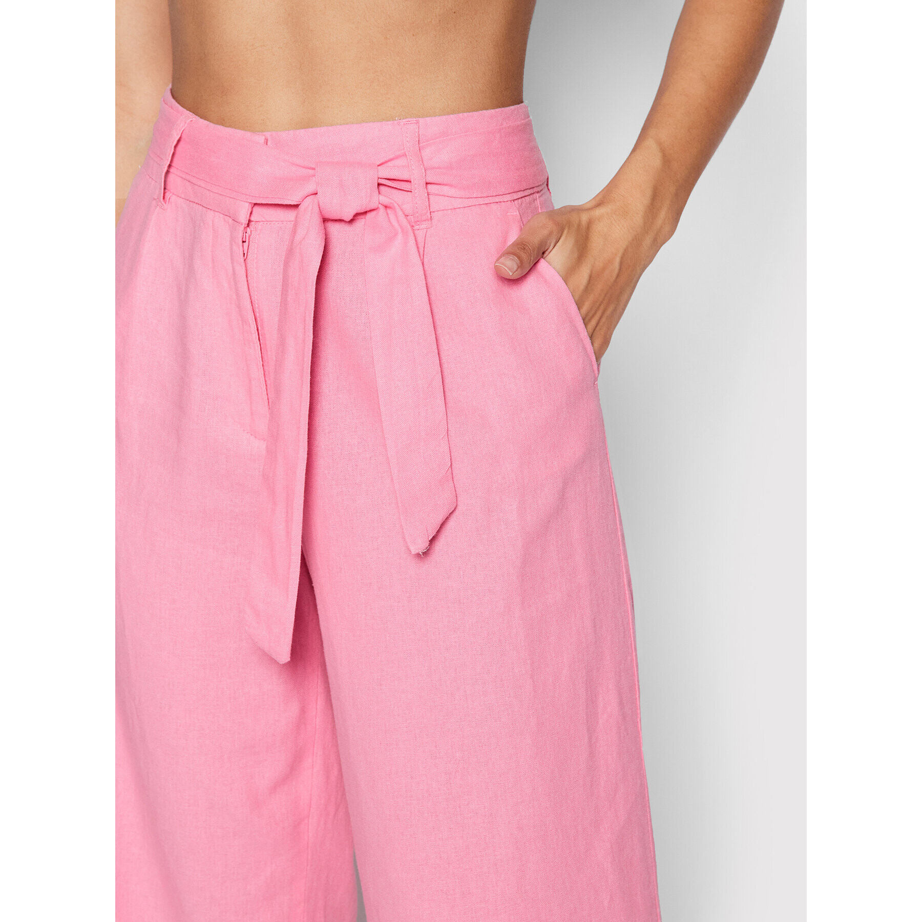 ONLY Kalhoty culottes Caro 15255128 Růžová Regular Fit - Pepit.cz