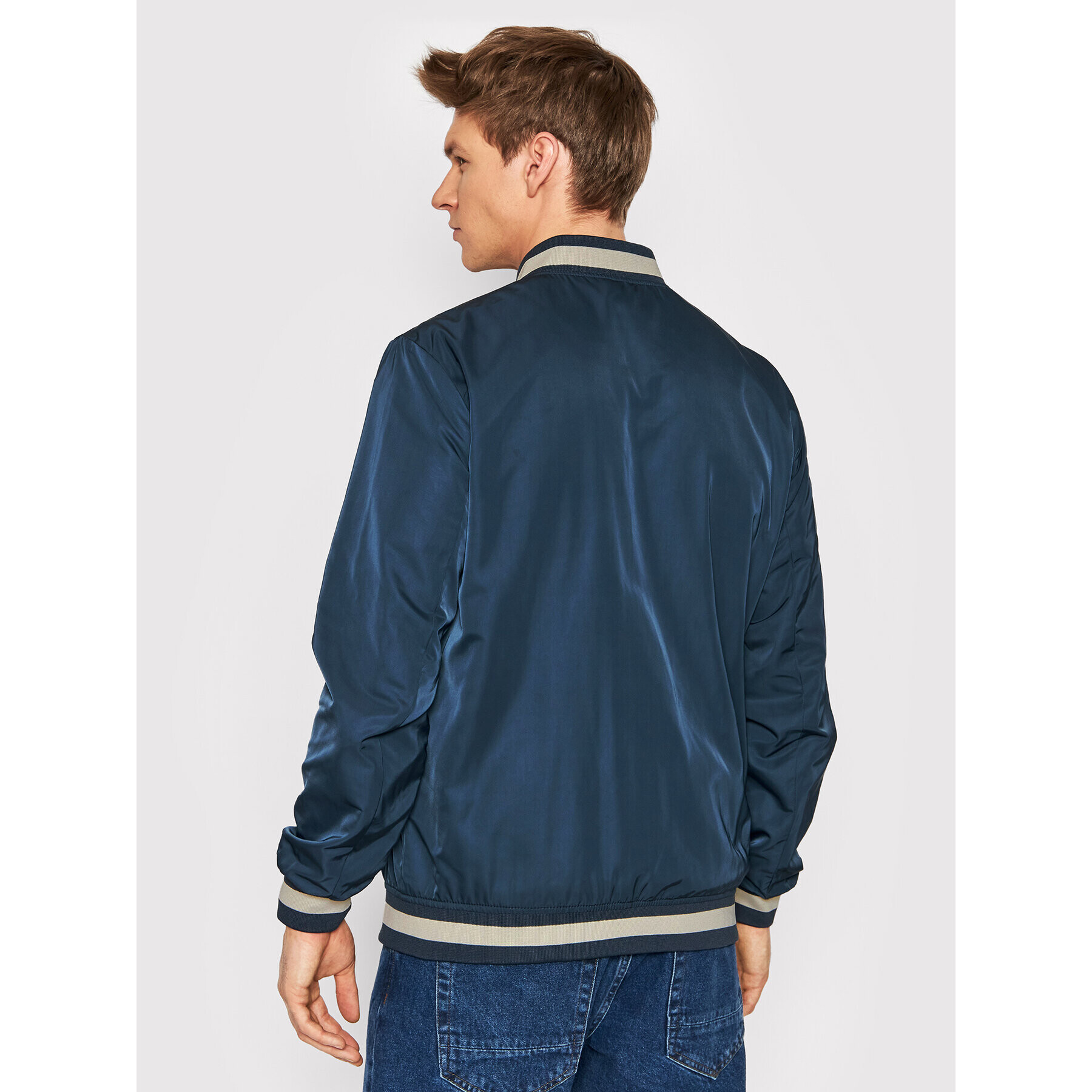 Only & Sons Bunda bomber Ace 22021031 Tmavomodrá Regular Fit - Pepit.cz