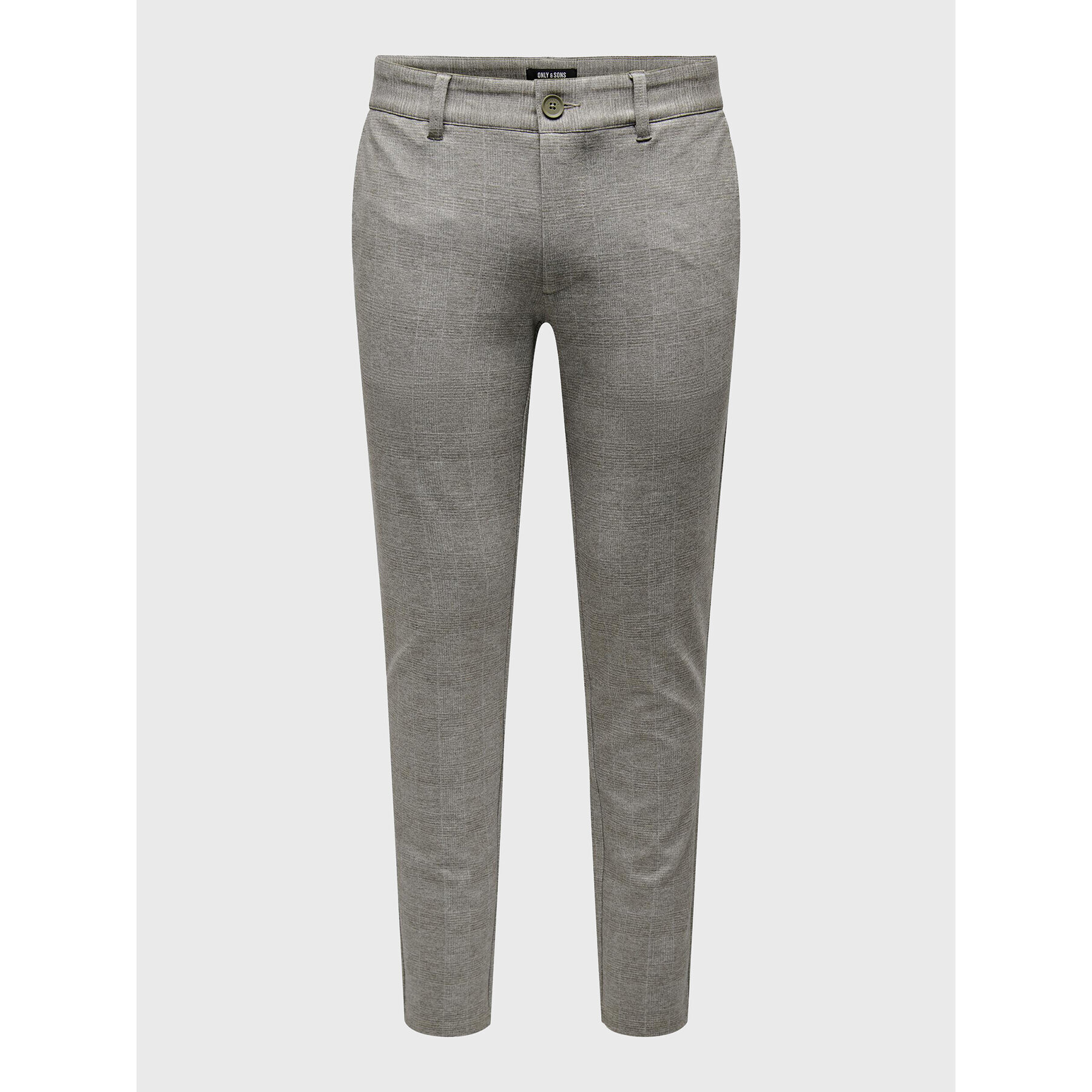 Only & Sons Chino kalhoty 22019887 Šedá Slim Tapered Fit - Pepit.cz