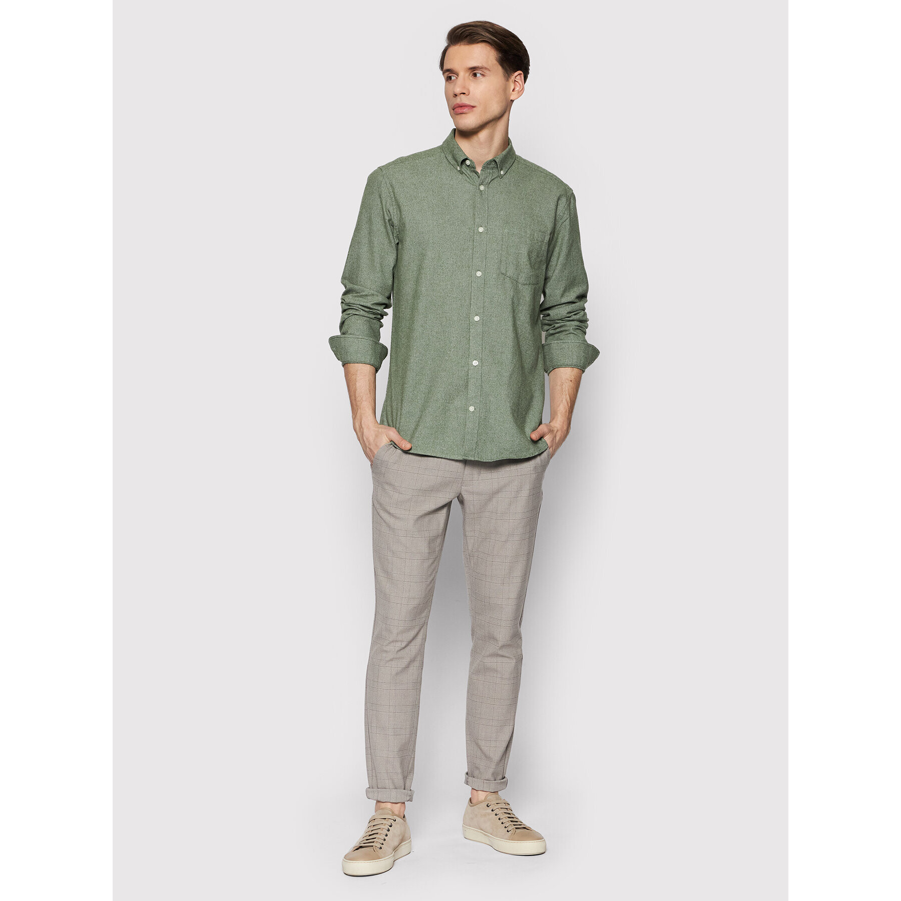 Only & Sons Chino kalhoty Mark 22021454 Béžová Tapered Fit - Pepit.cz