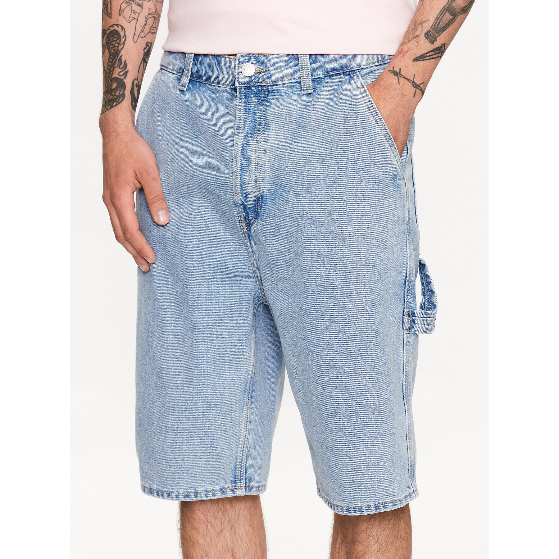 Only & Sons Džínové šortky 22025863 Modrá Loose Fit - Pepit.cz