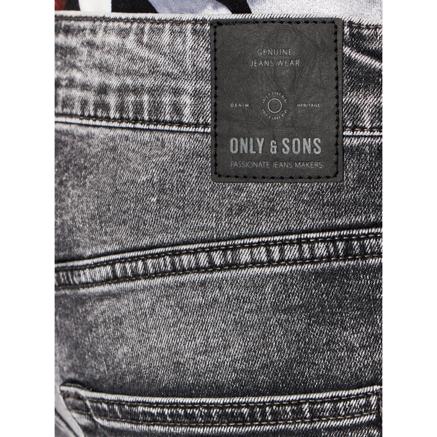 Only & Sons Džínové šortky Avi 22020784 Šedá Regular Fit - Pepit.cz