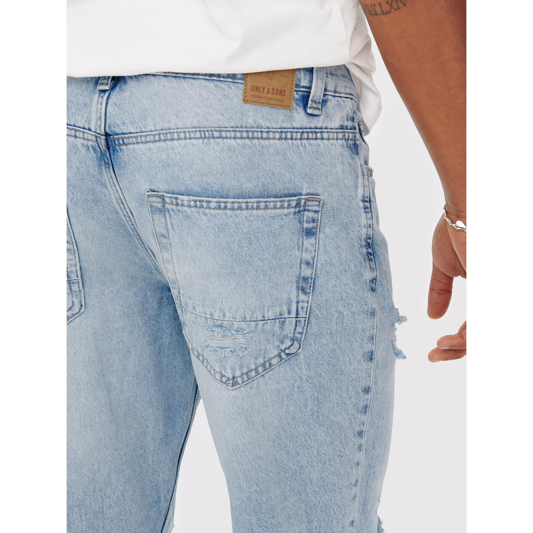 Only & Sons Jeansy Avi 22022314 Modrá Carrot Fit - Pepit.cz