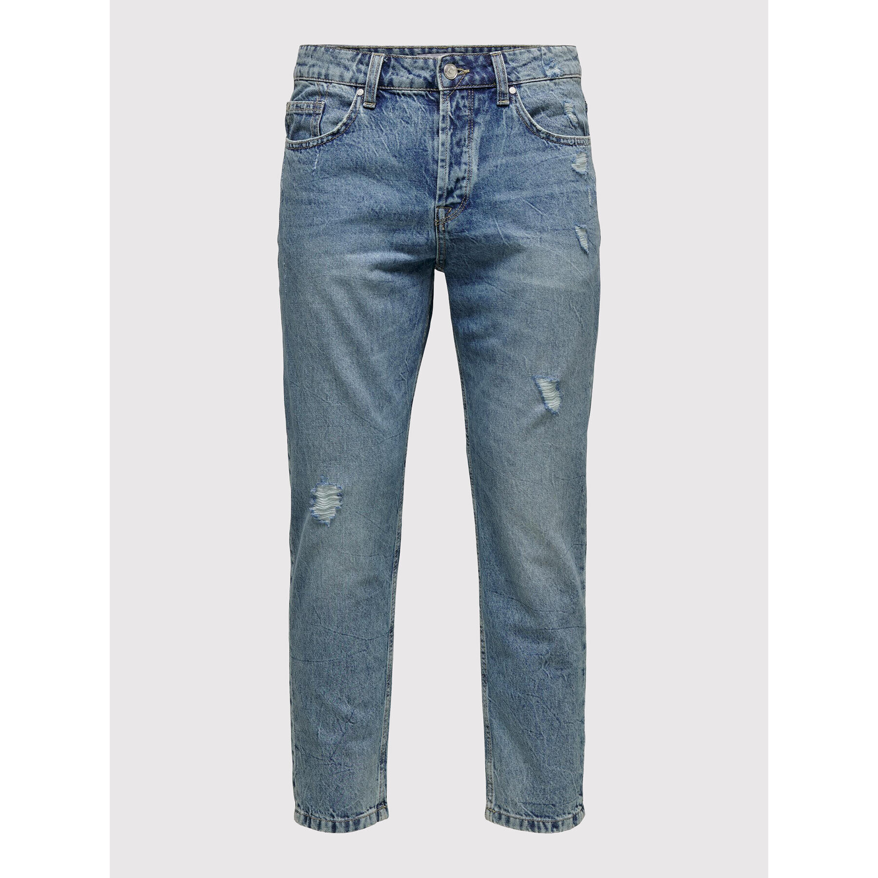 Only & Sons Jeansy Avi 22022839 Modrá Carrot Fit - Pepit.cz