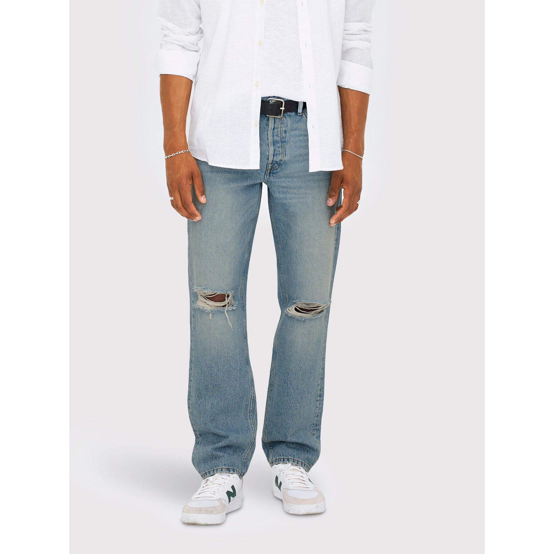 Only & Sons Jeansy Edge 22023543 Modrá Loose Fit - Pepit.cz